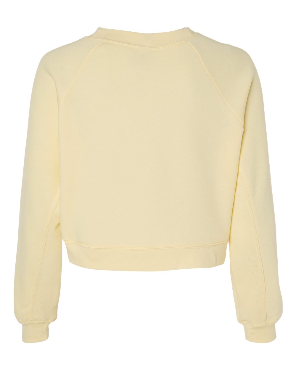 Women's Crop Raglan Crewneck Sweatshirt - 7505 36