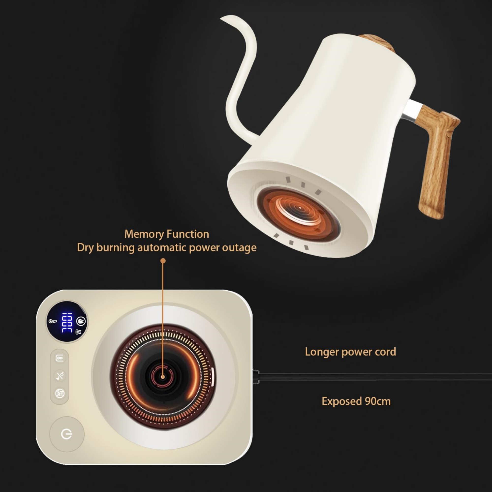 Gooseneck Electric Kettle 6