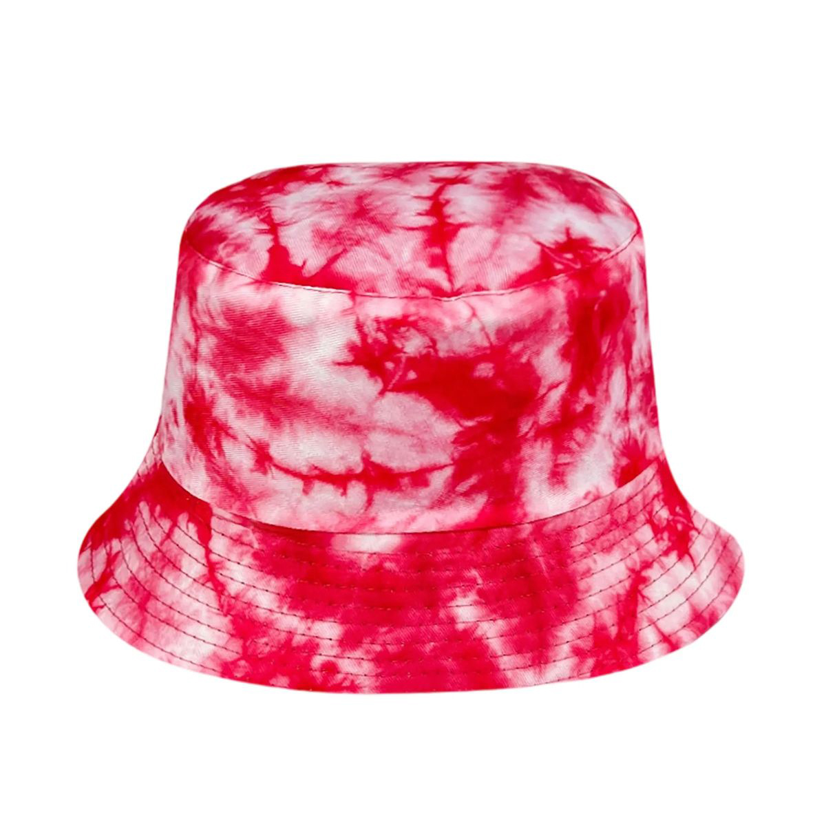 Plastic Tie Dye Hat with Foldable Double Sided Design 18
