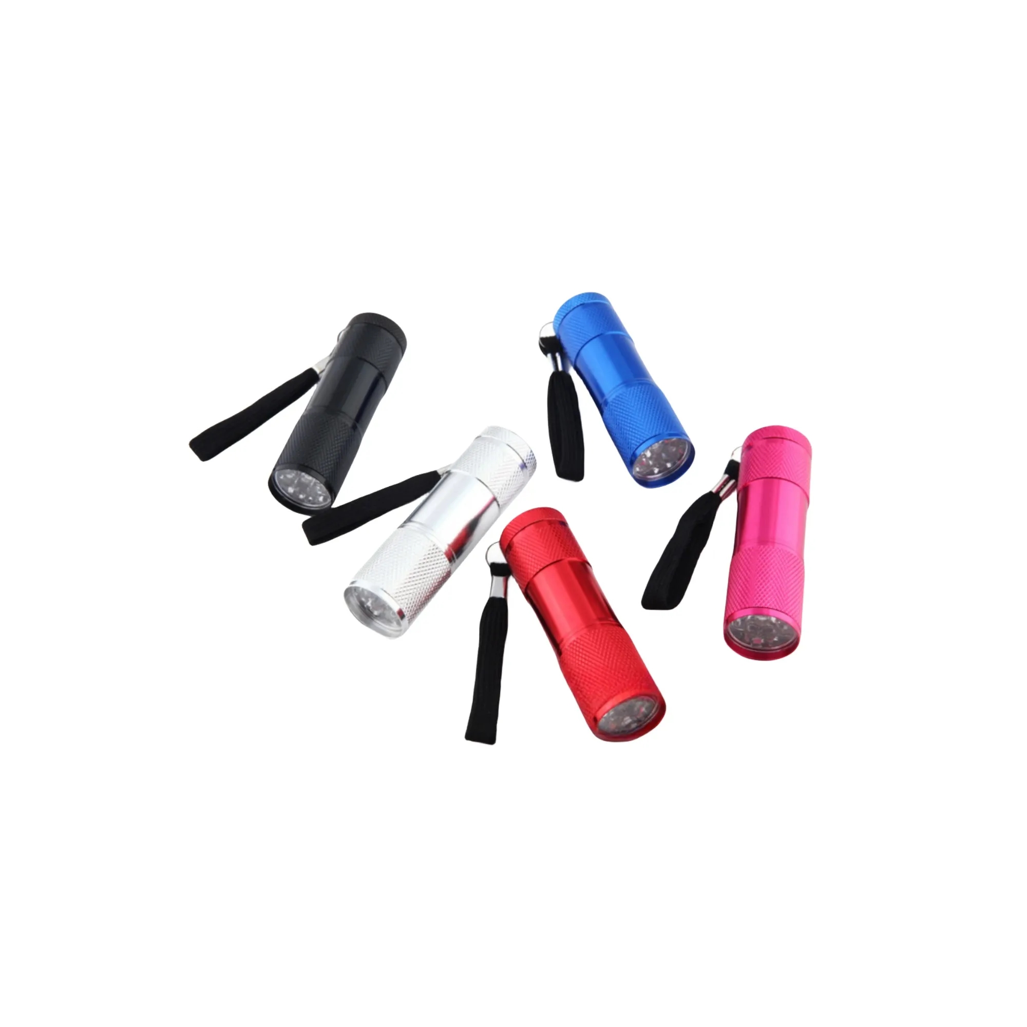 9 LED Aluminum Flashlight 2