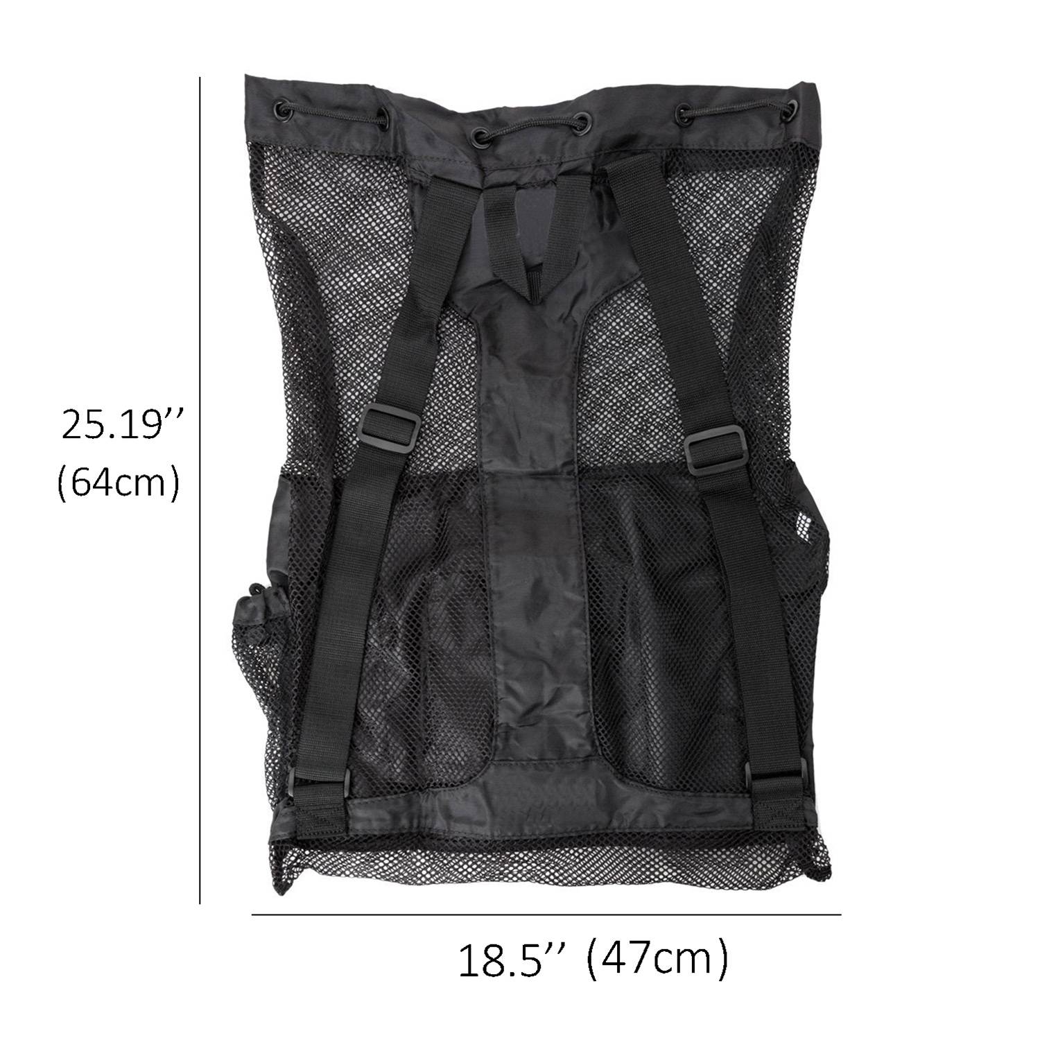 Mesh Drawstring Backpack 4
