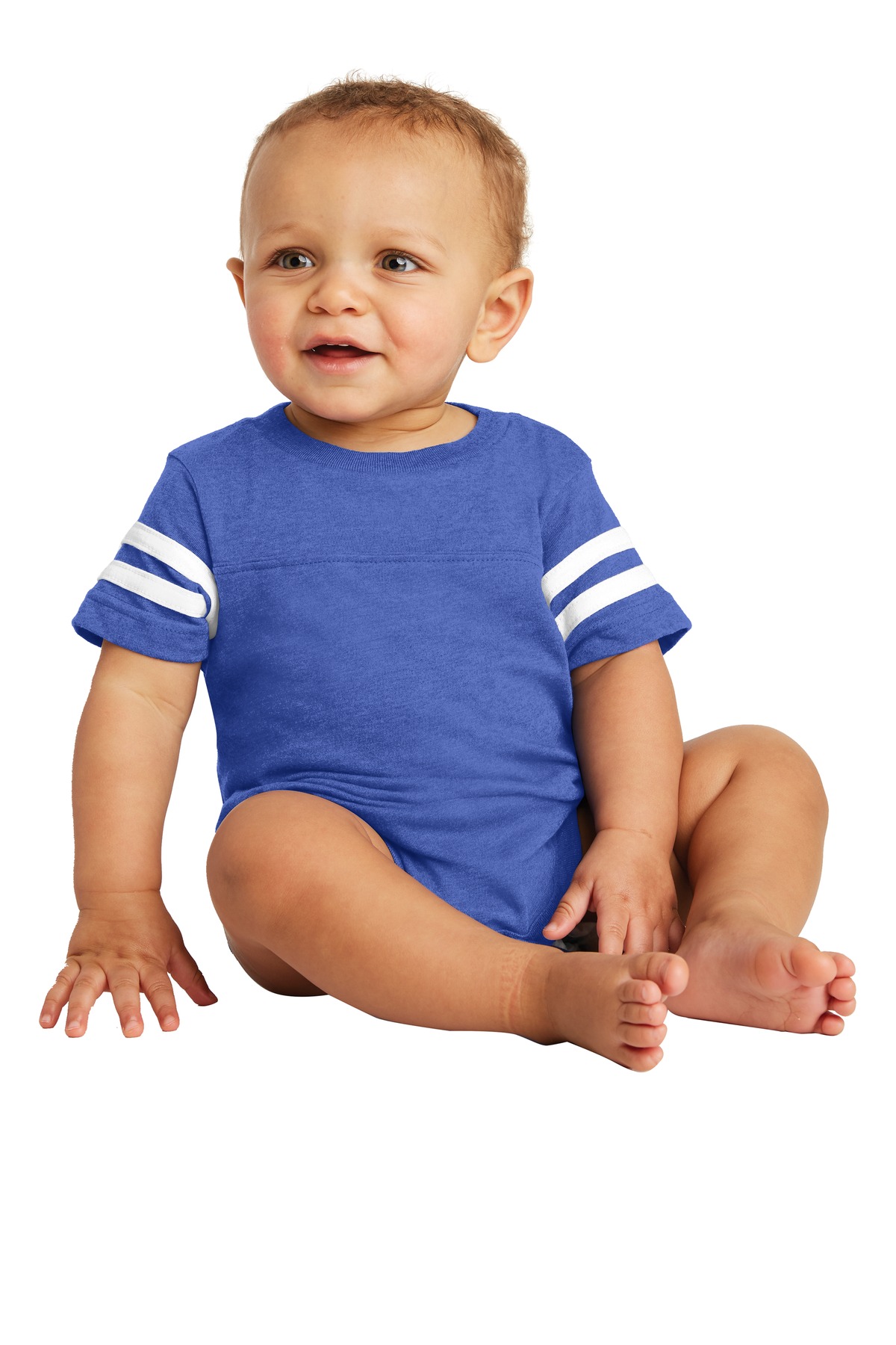 Rabbit Skins Infant Football Fine Jersey Bodysuit. RS4437 32