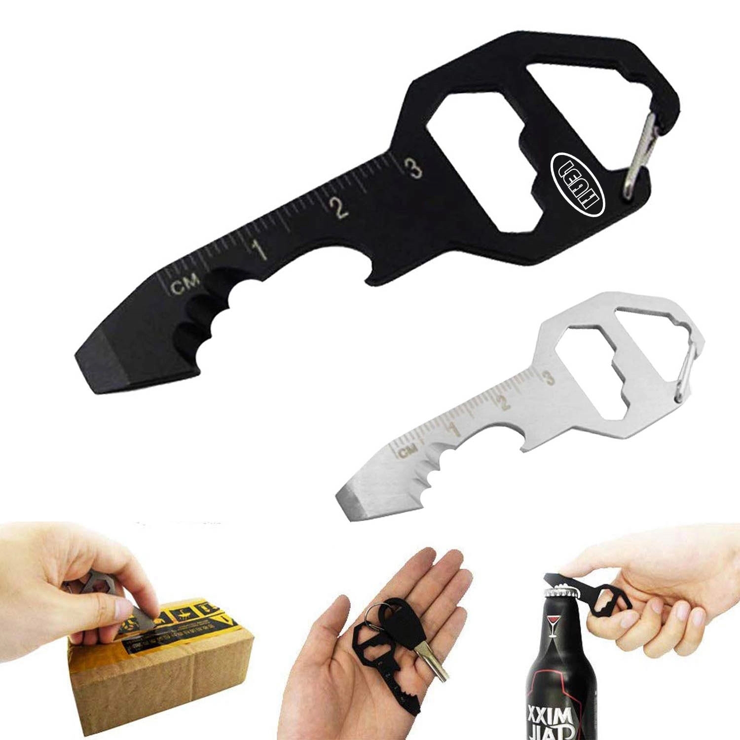 Keychain Bottle Opener Multi Tool 1