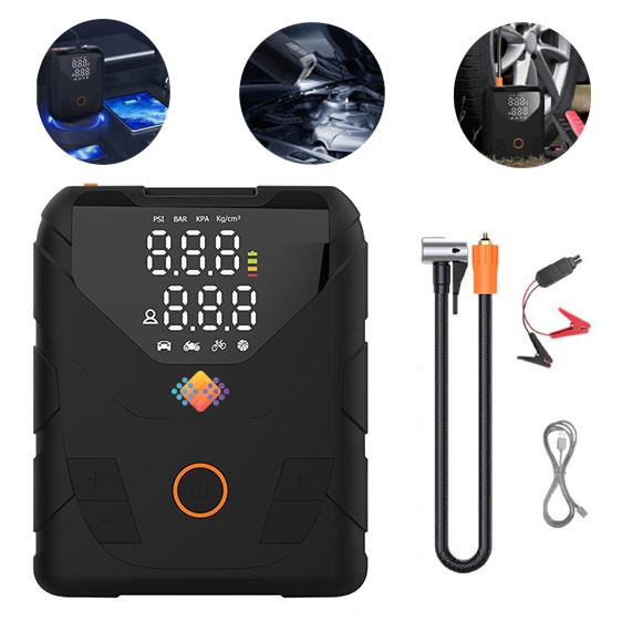 Portable Digital Air Pump Electric Inflatable 2