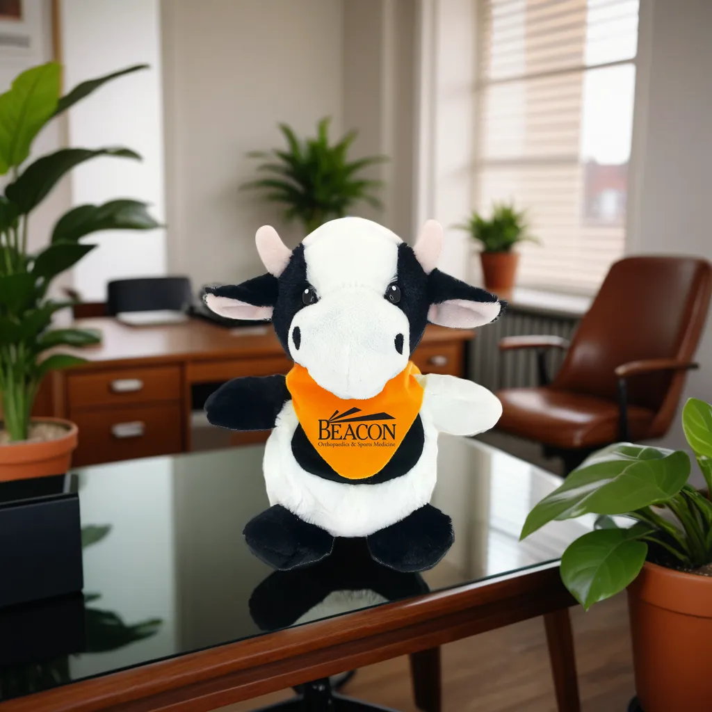 10" Cow Hand Puppet/Golf Club Cover with Sound 16
