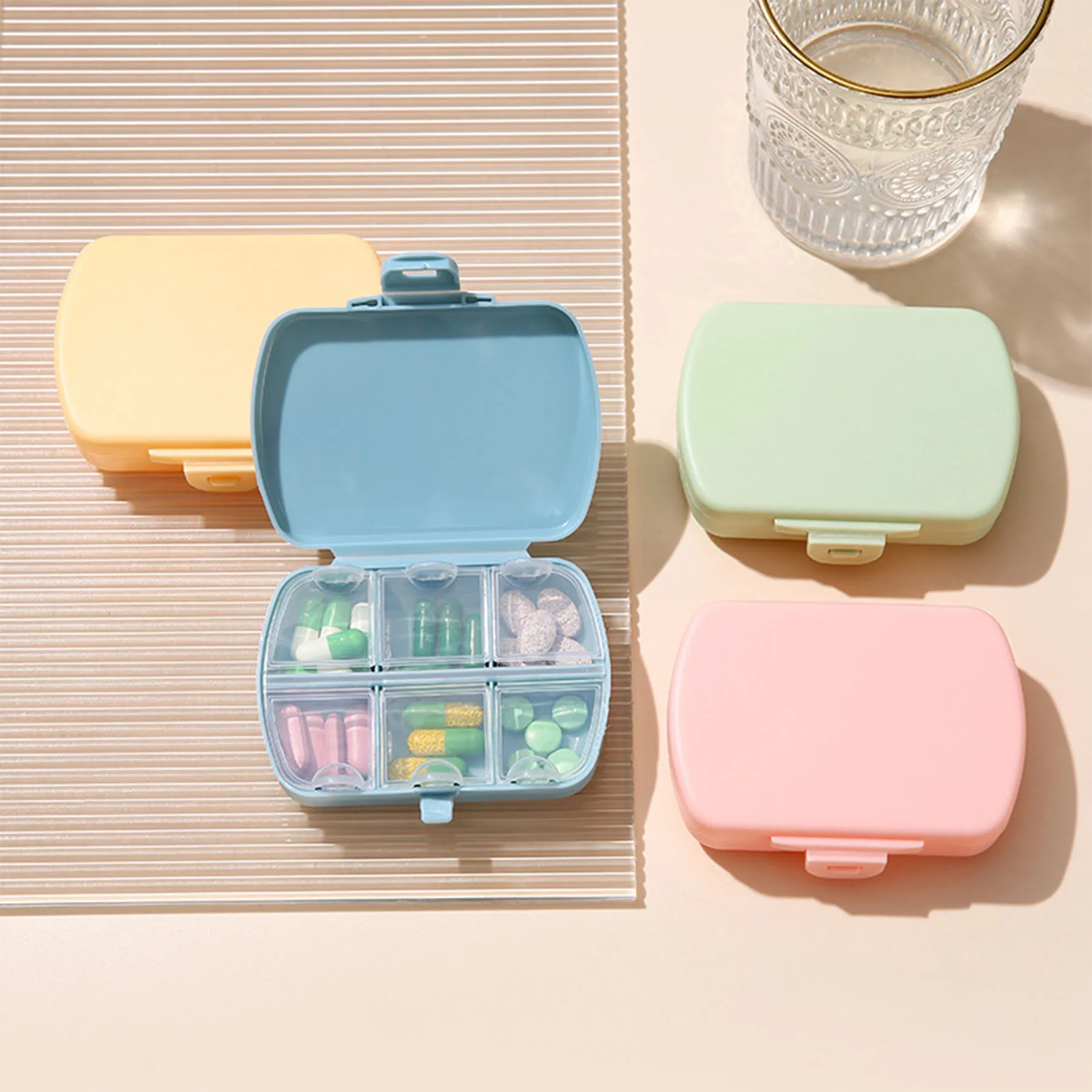 Portable pill case 6