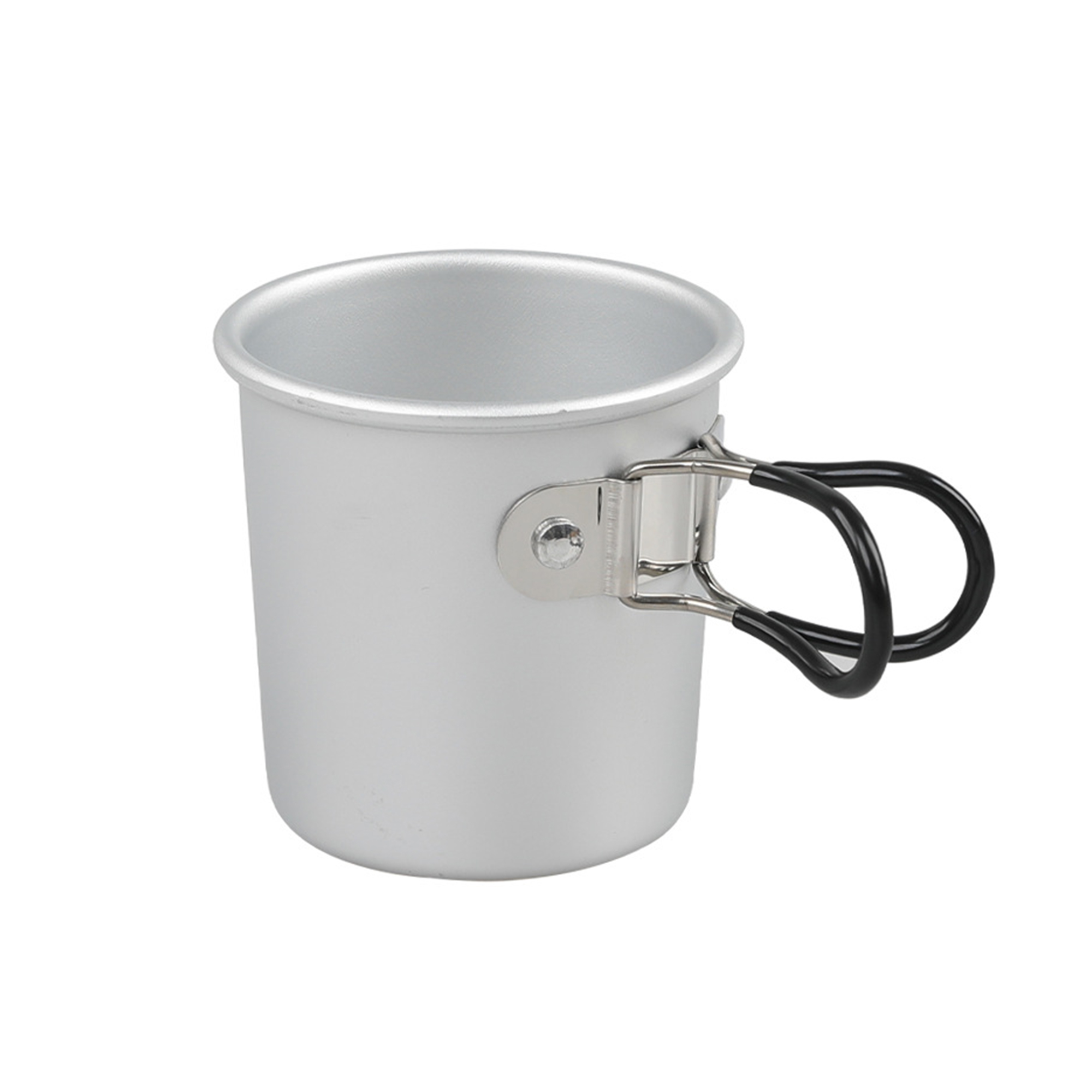 5oz Foldable Handle Outdoor Aluminum Cup 5