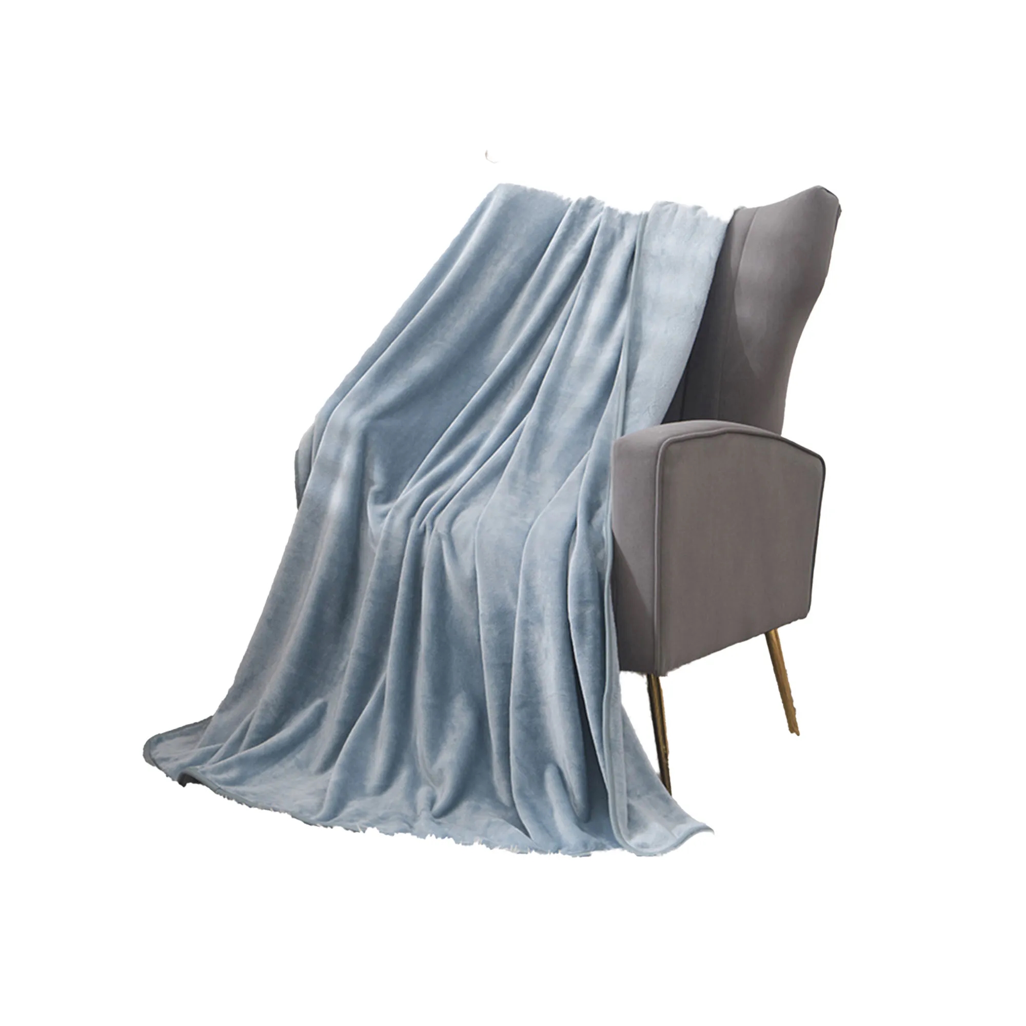 MOQ 30 Thickened Warm Flannel Blanket for Home 7