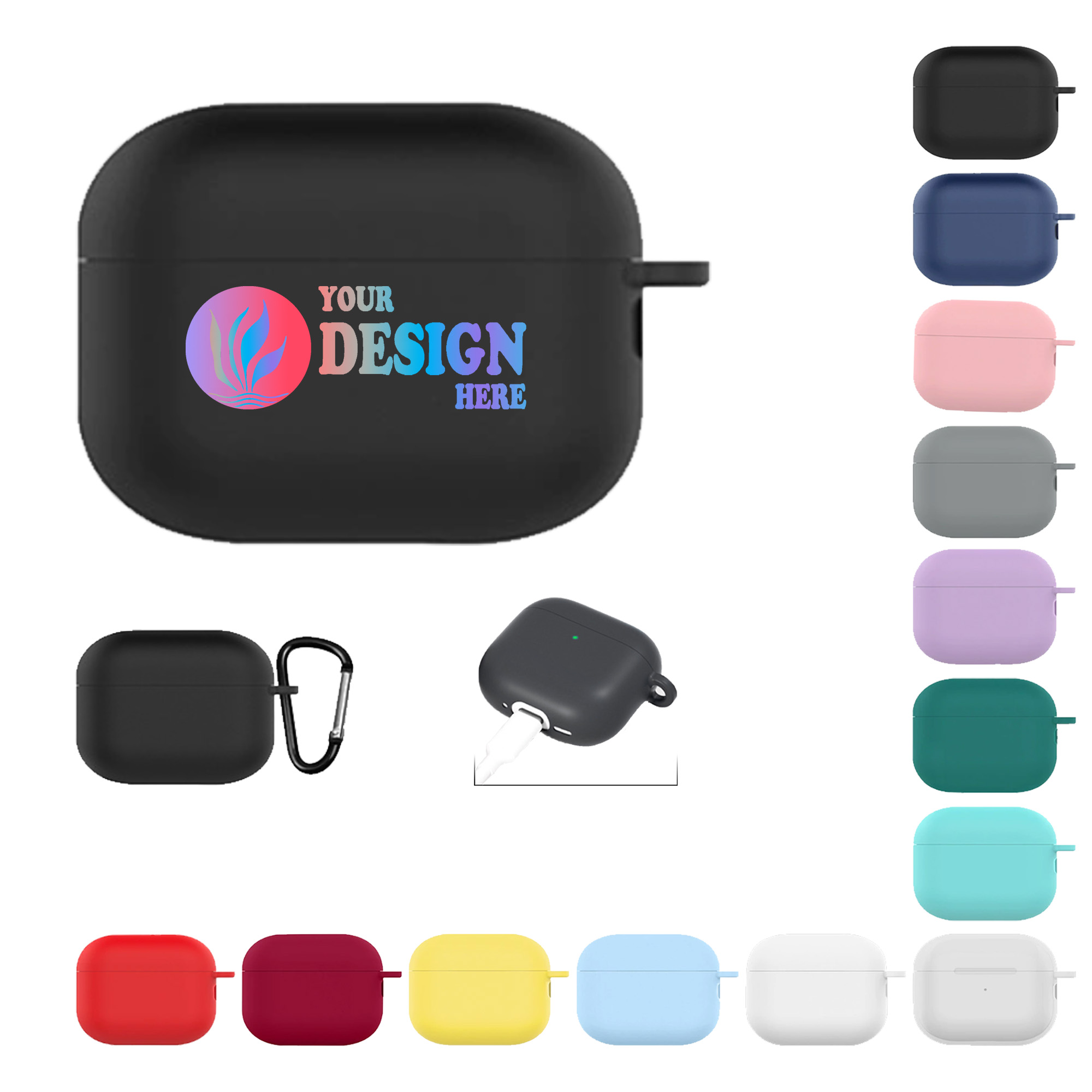 Earphone Silicone Protective Cover 1