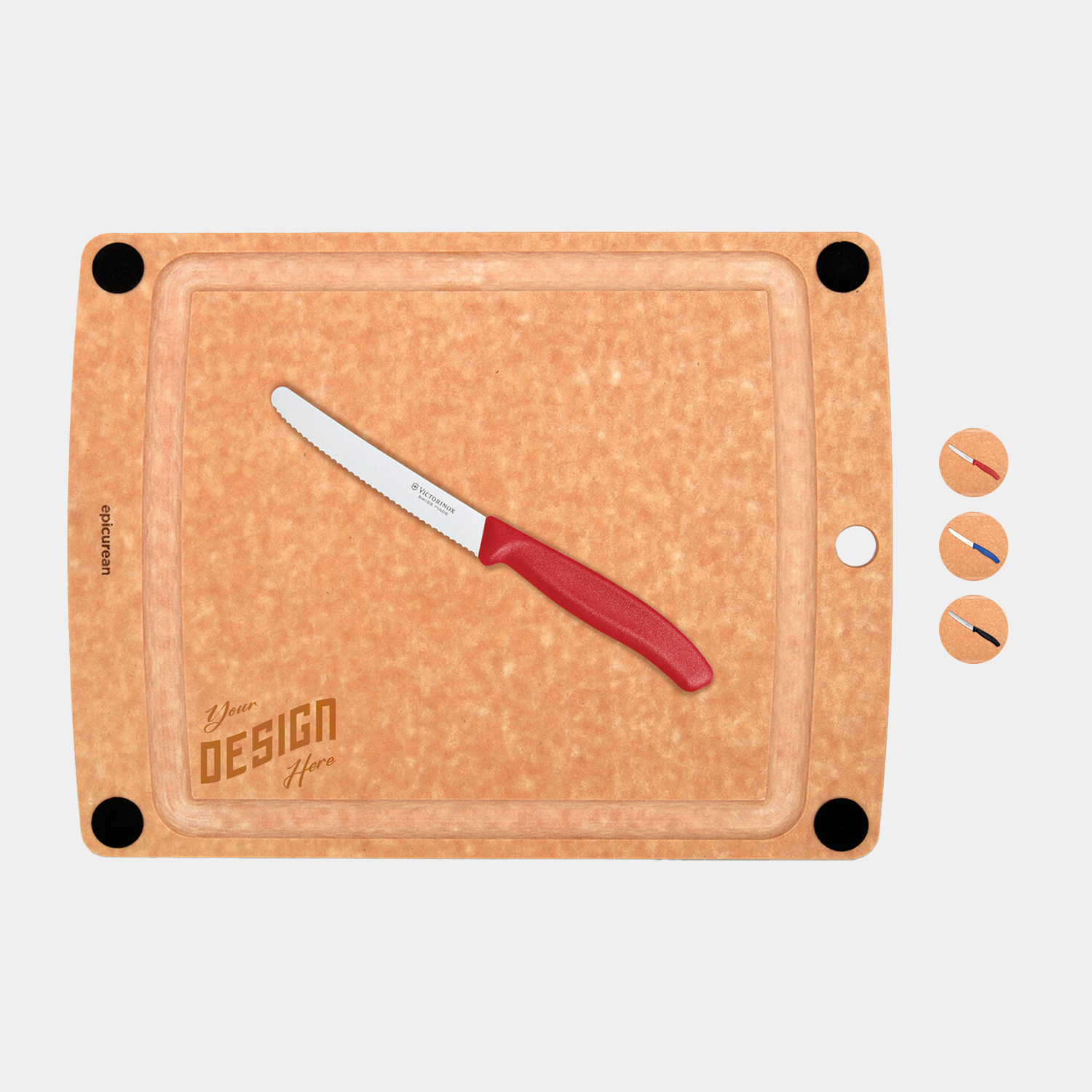 Epicurean - Victorinox® USA Made Large Gourmet Cutting Board with Knife Combo Set 2