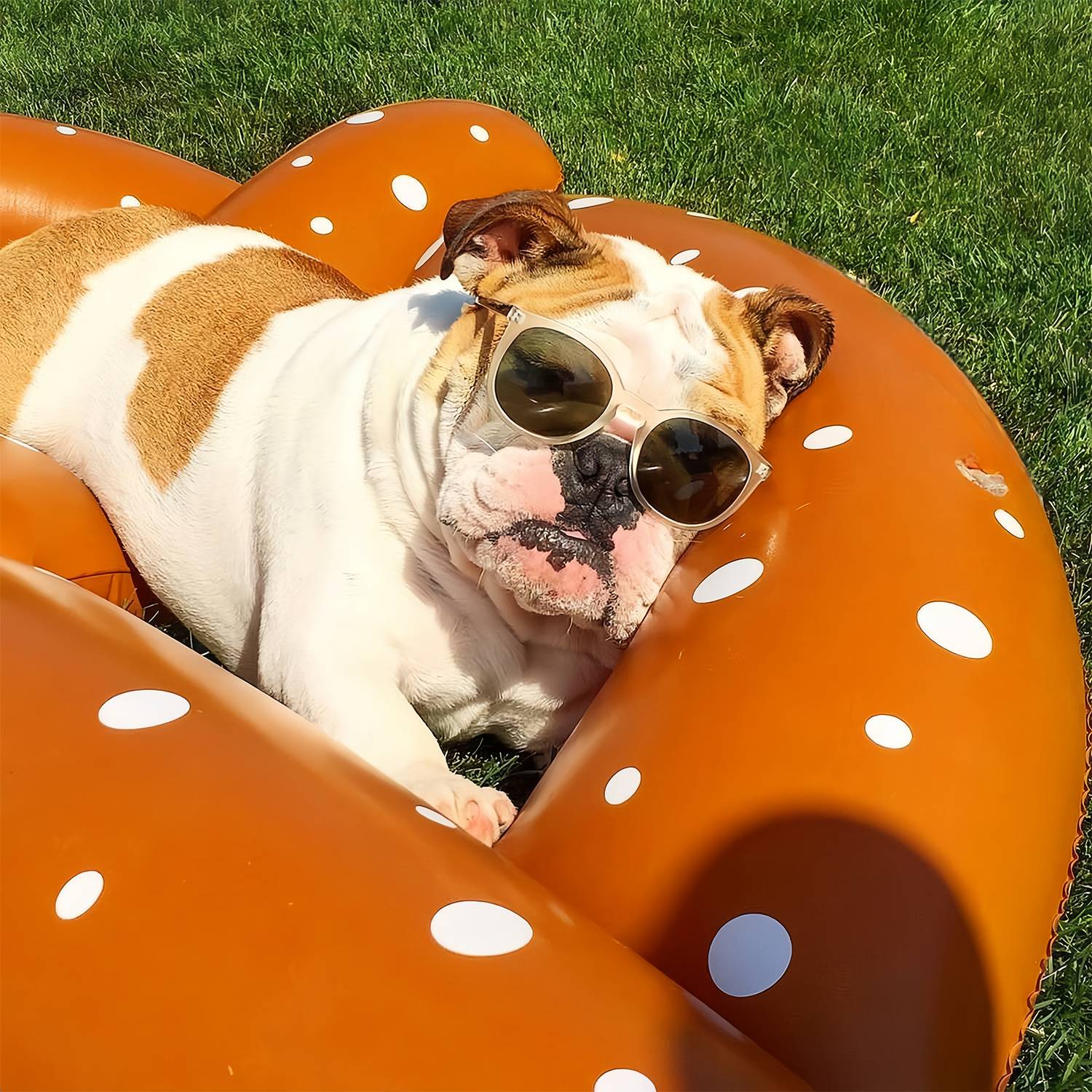 PVC Inflatable Bread Swimming Pool Float 3