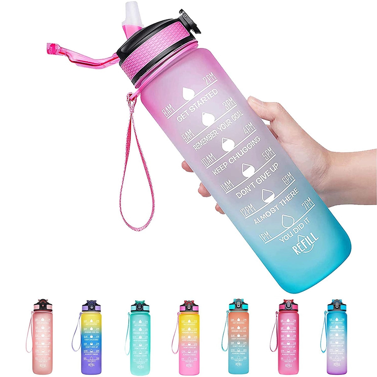32Oz Leakproof Bpa Free Drinking Water Bottle 1