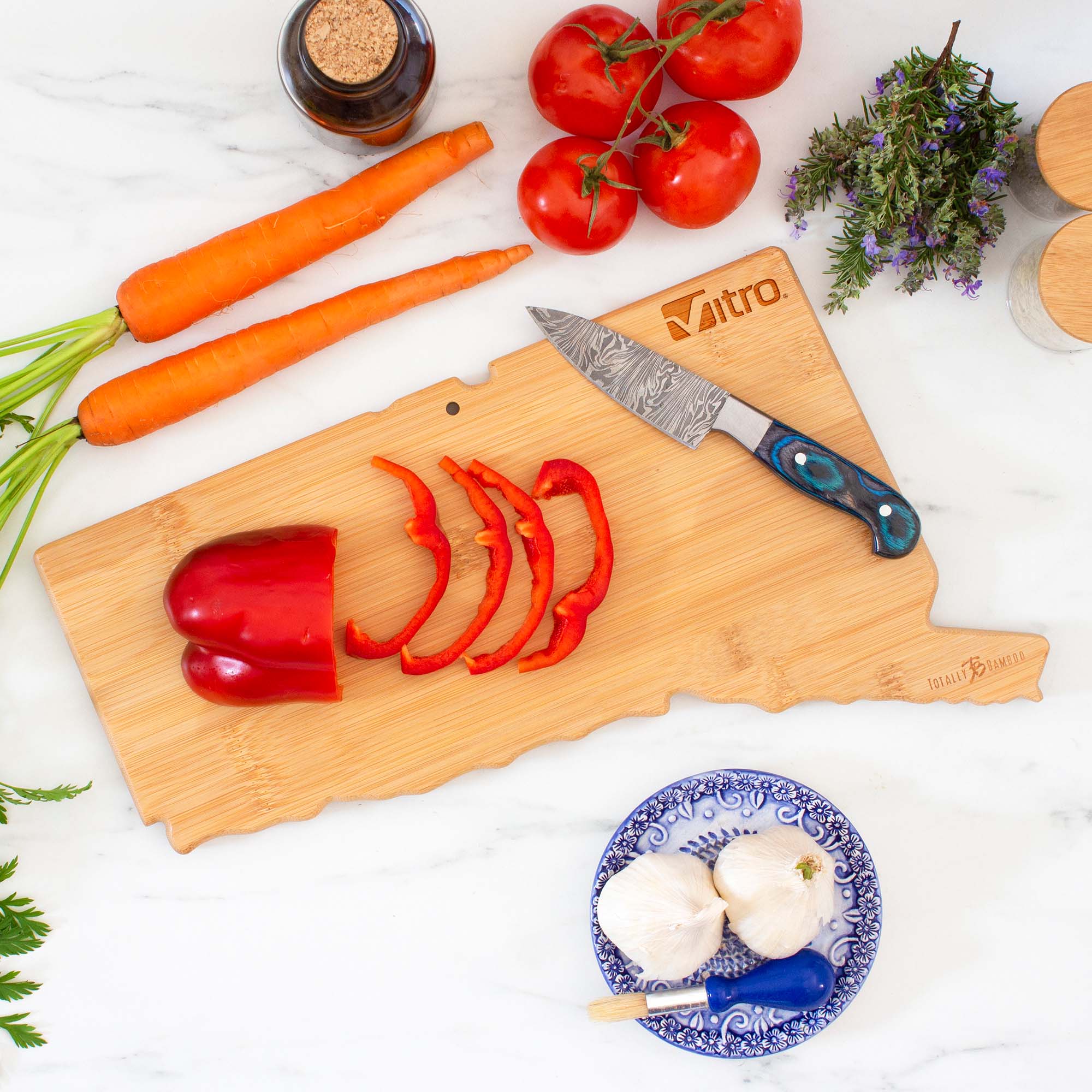 Destination Connecticut Cutting & Serving Board 4