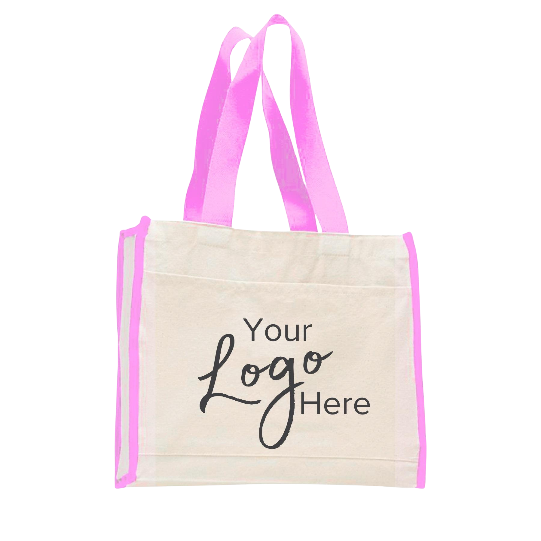 Canvas Tote Bag 14" W x 12" H with 5.25" Gusset 10