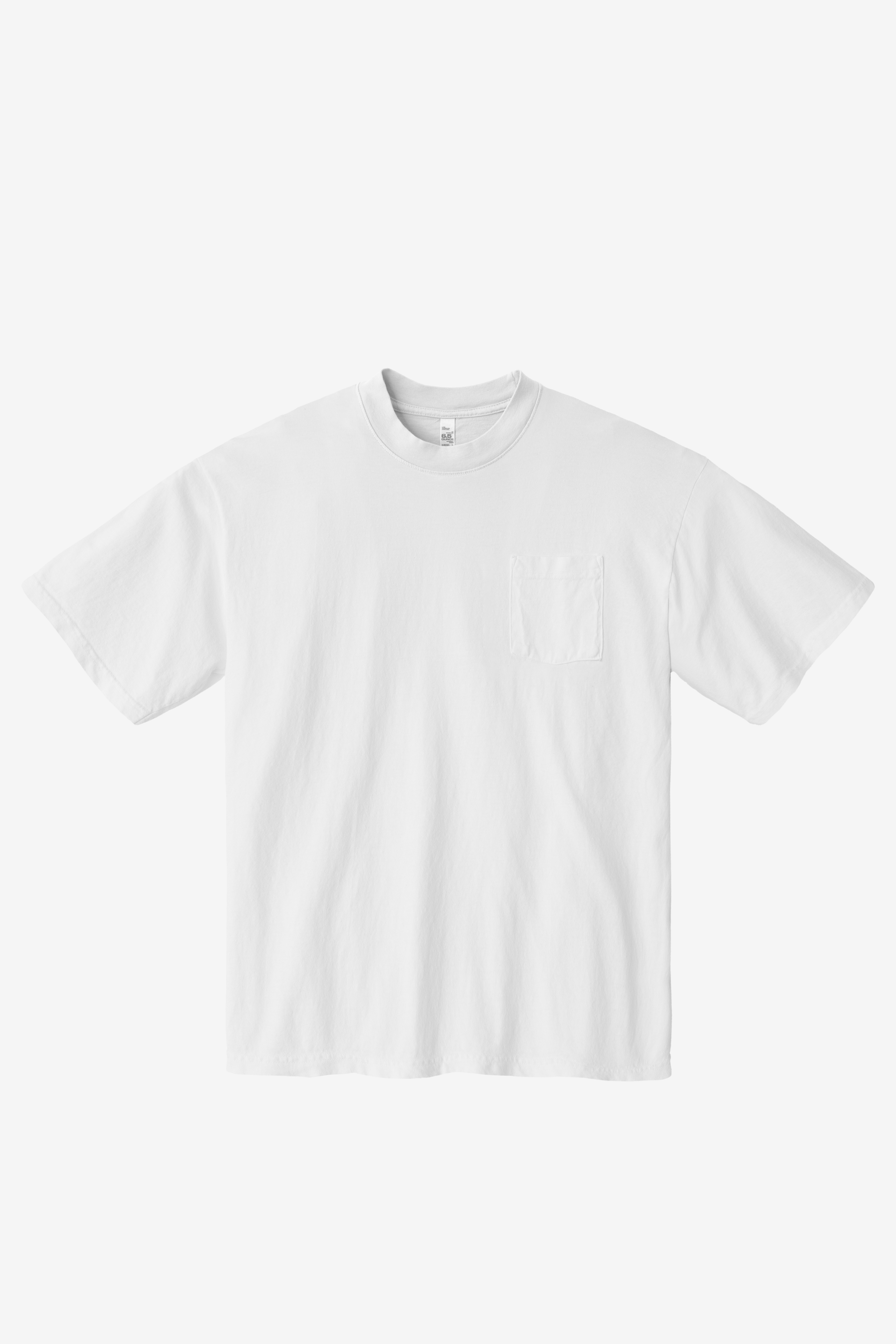 6.5 OZ S/S GARMENT DYE POCKET T-SHIRT 26