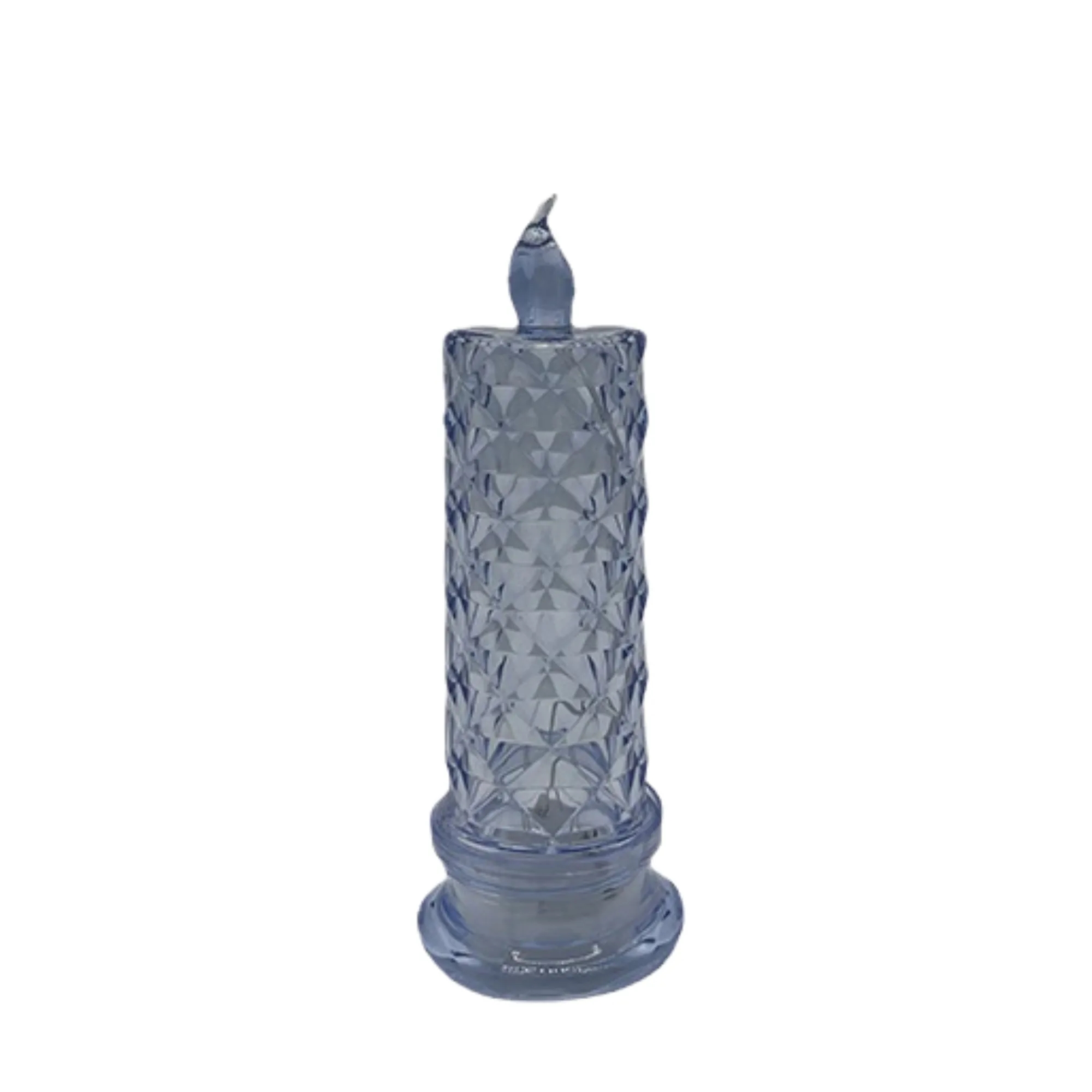 Rose Pattern Refracting Halo Projection LED Candle Light 3