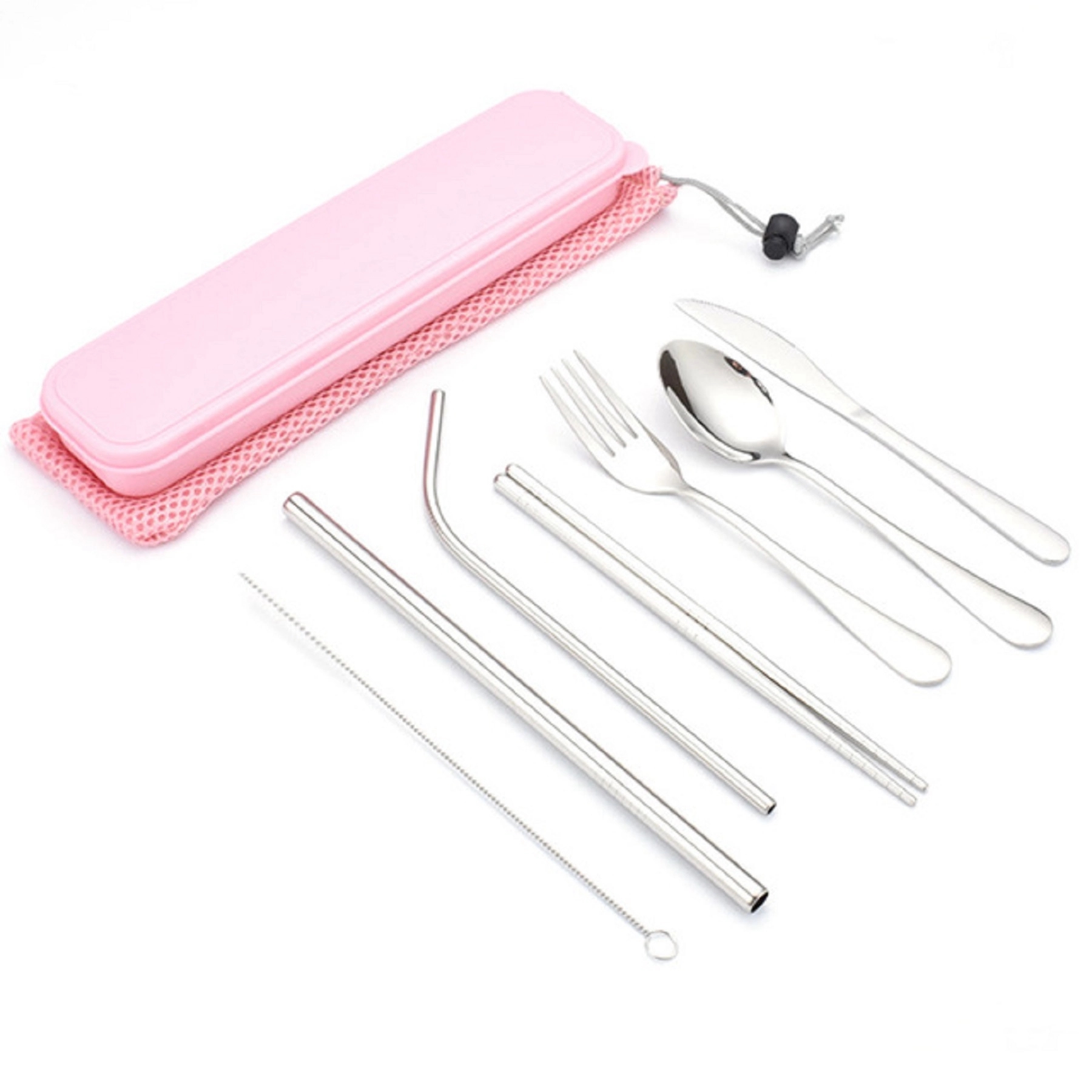 Reusable Student 7 Pieces Flatware Set 2