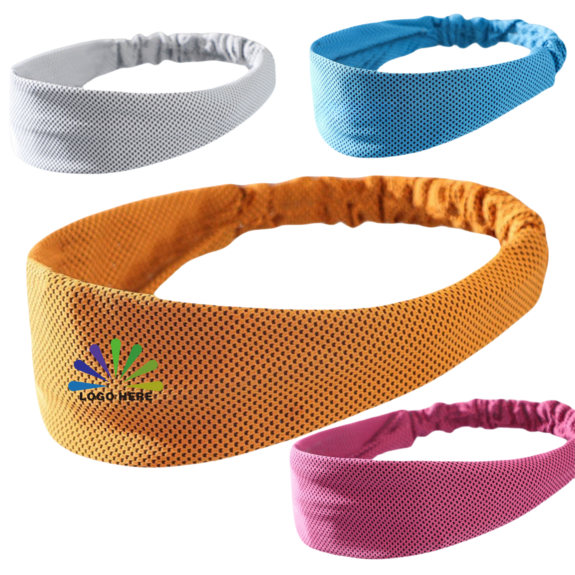 Ice Cooling Elastic Sport Headband MOQ20 1
