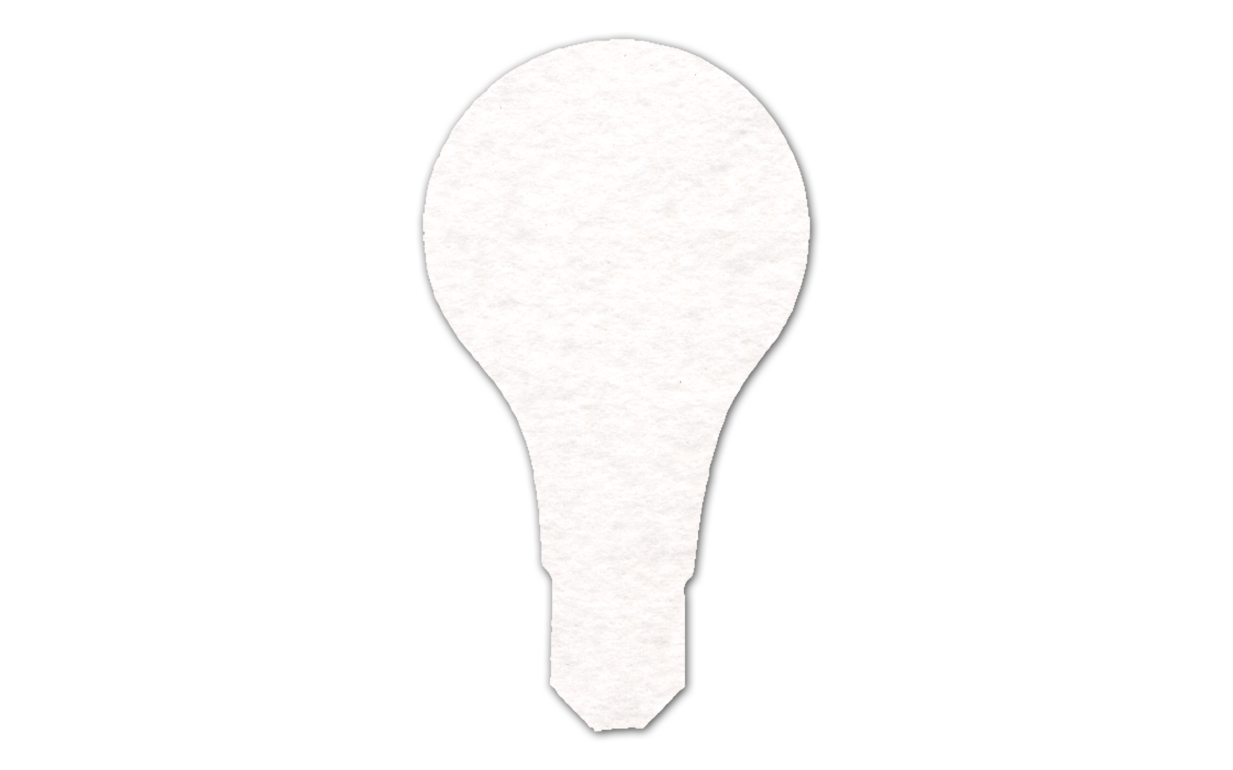 Light Bulb Shammy Coaster 14