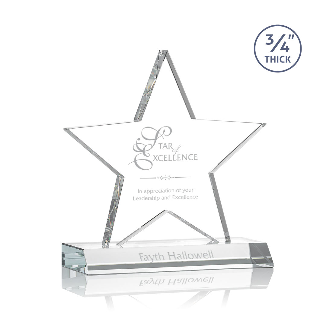 Chippendale Star Award - Clear 5