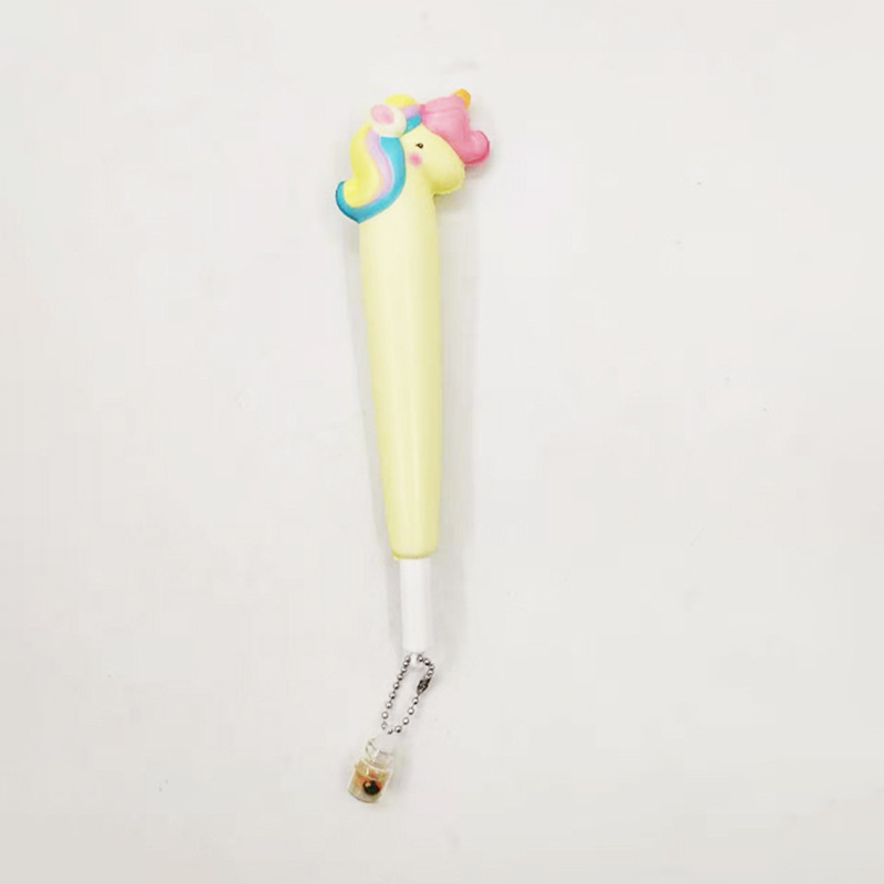 2 in 1 Squishy Unicorn Ball Pen and Squeeze Toy 1