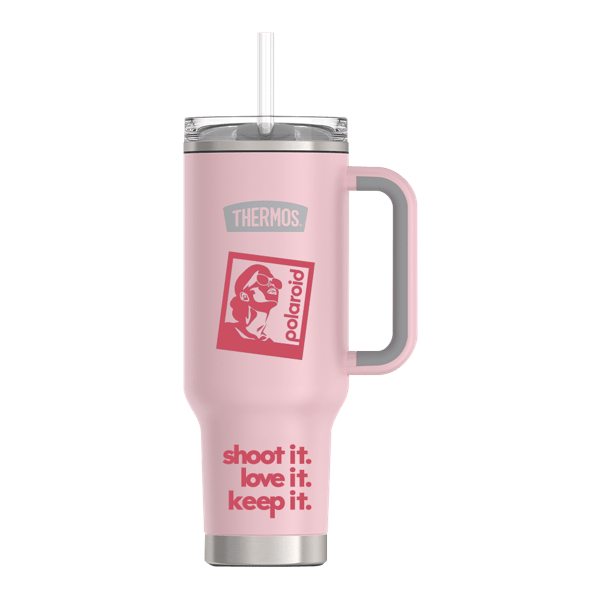 Thermos 40oz Stainless Steel Cup Holder Mug 85