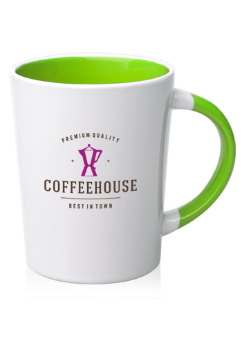 13 oz. Albany Two Tone Latte Mugs 16