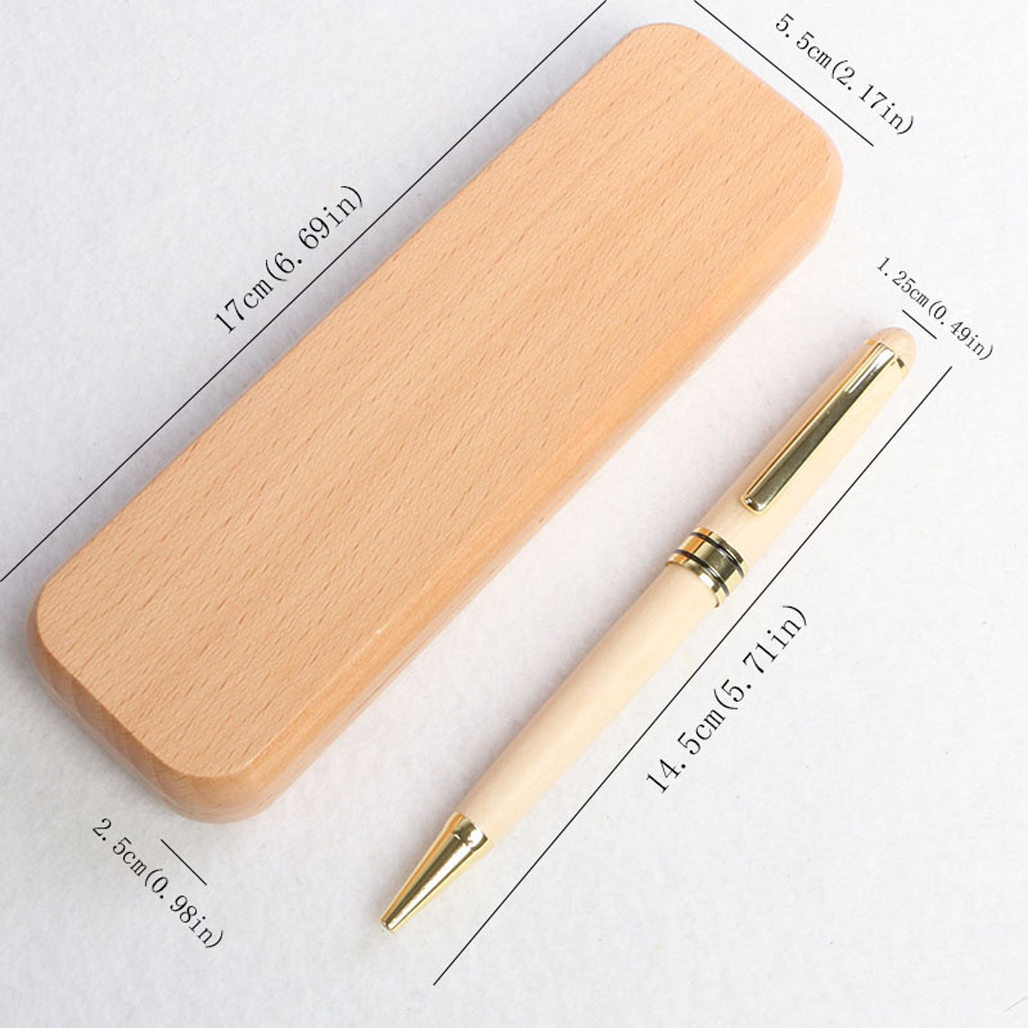 Maple Wood Pen Gift Box 3