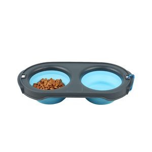 18cm Slow Eating Plastic Pet Bowl Food Tray 14