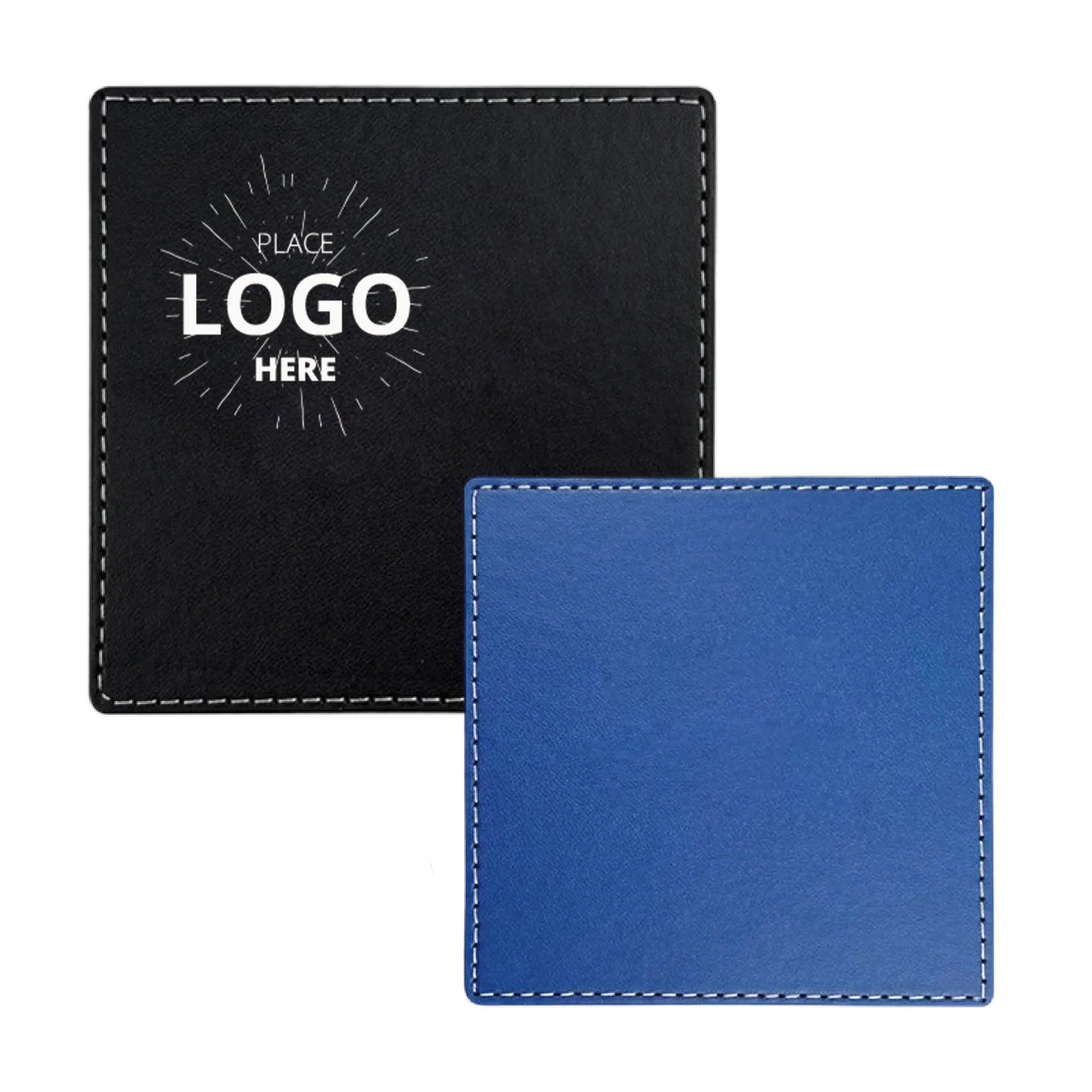 Vintage Leather Coasters 1