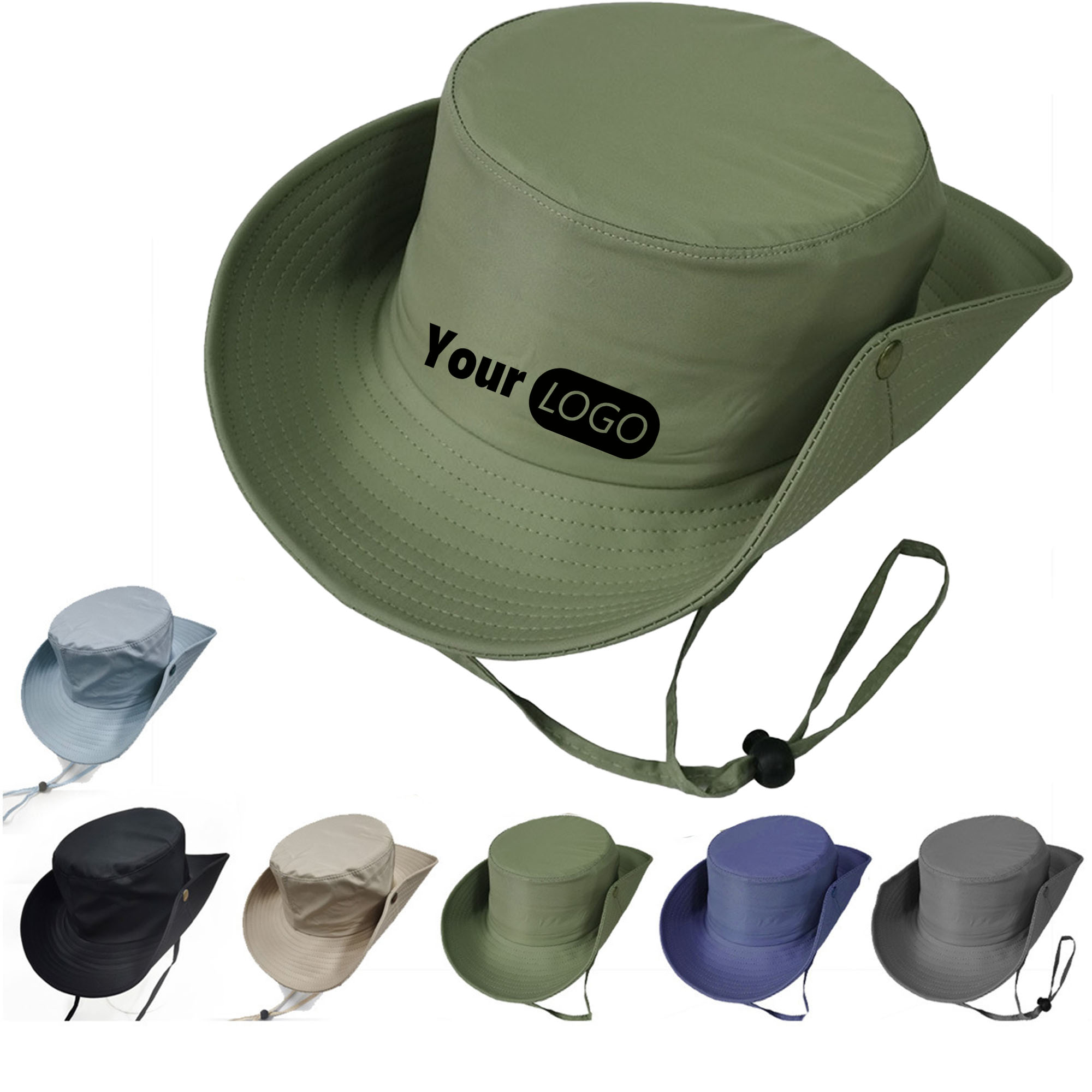 Foldable Large Brimmed Mountain Hat 4
