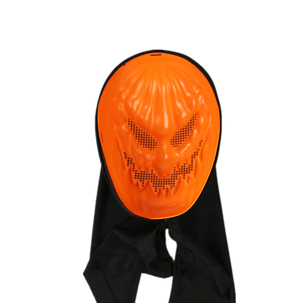 Halloween Prop Pumpkin Ghost Face Mask 2