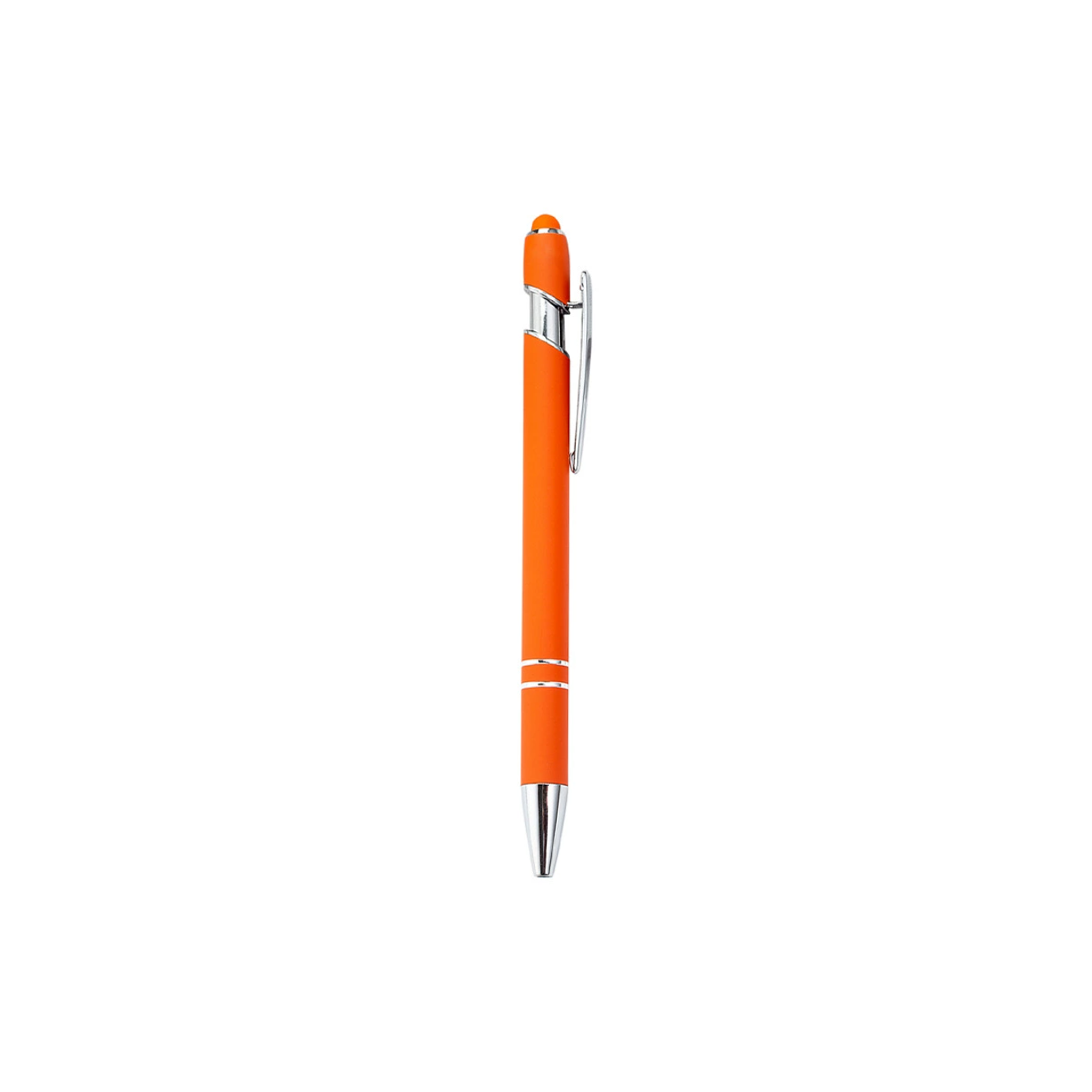 Softy Touch Screen Metal Ballpoint pen With Stylus 4