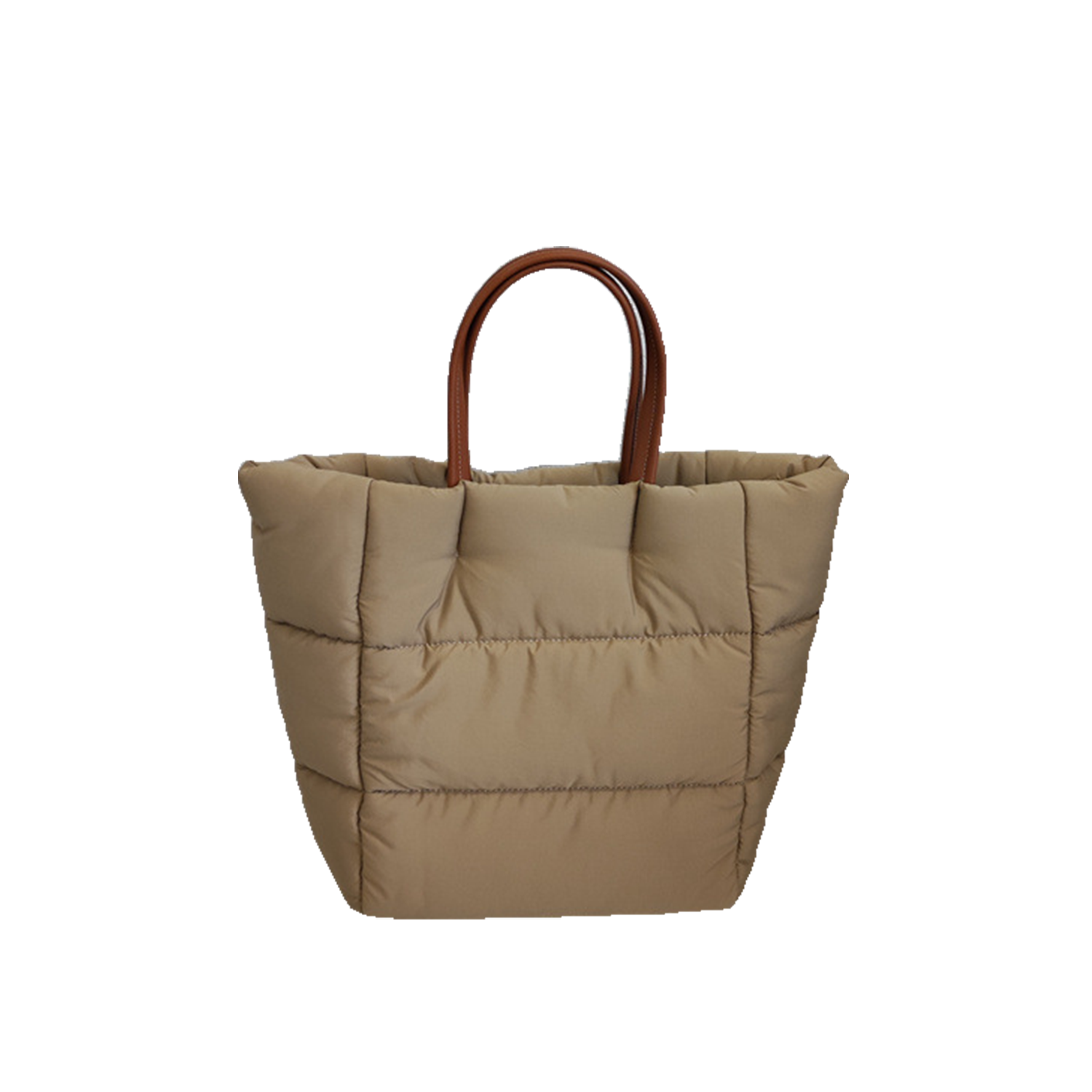 Diamond-Shaped Casual Large-Capacity Down Tote Bag 11