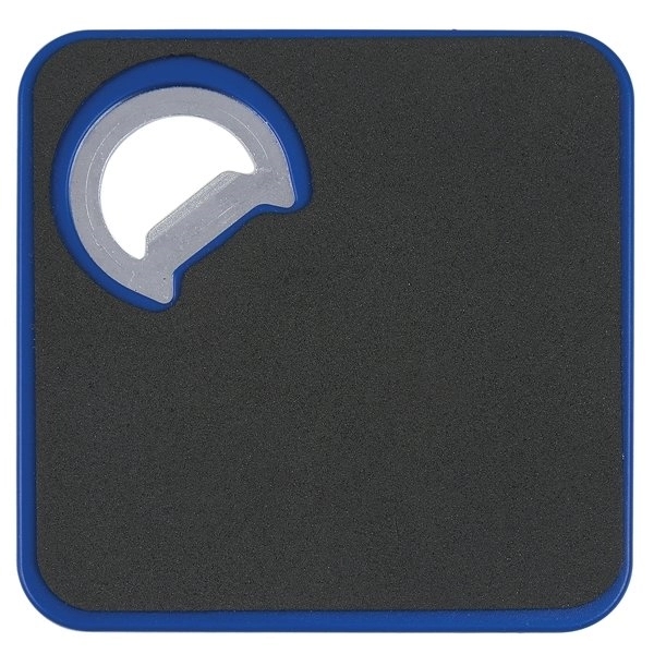 SQUARE COASTER WITH BOTTLE OPENER 7