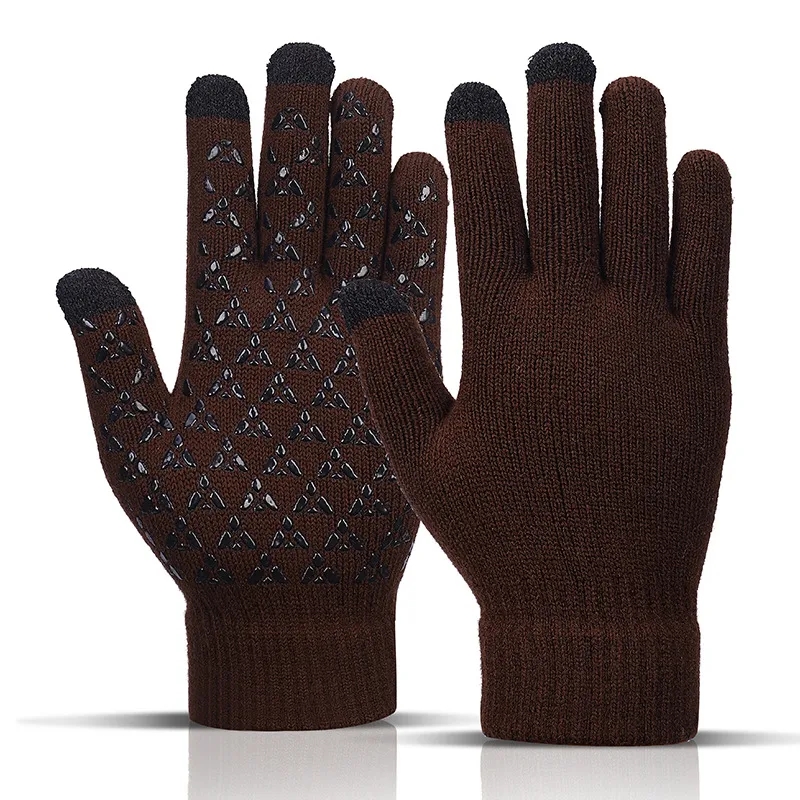 Touch Screen Non-slip Gloves Winter Warm 2