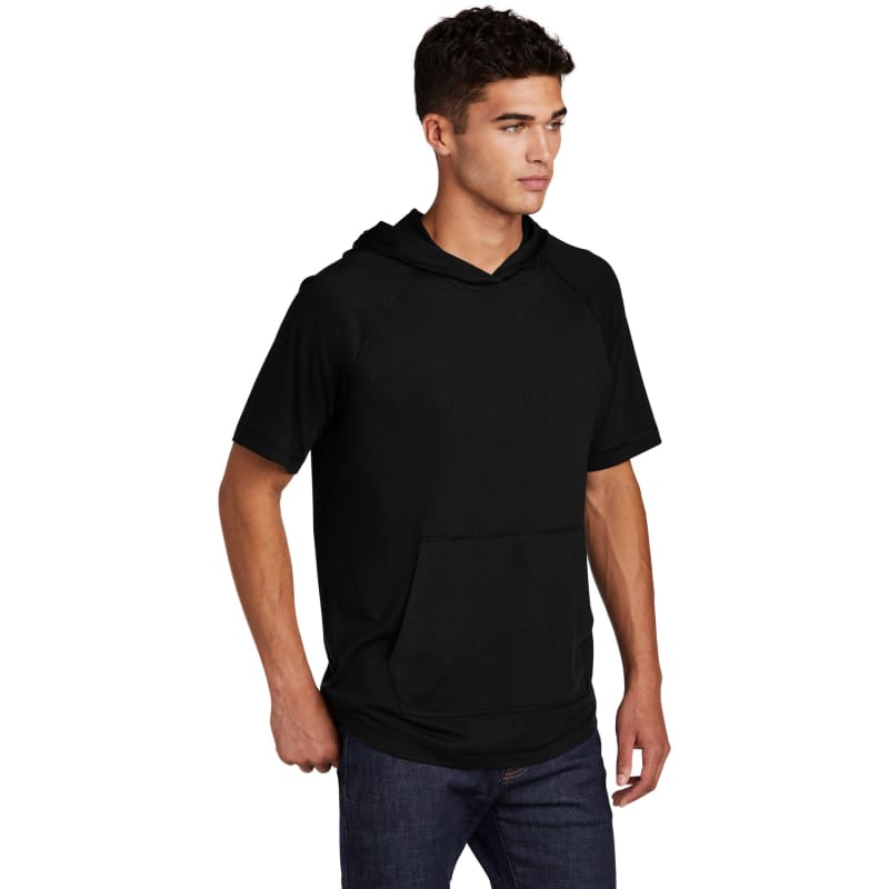 Sport-Tek PosiCharge Tri-Blend Wicking Short Sleeve Hoodie., custom hoodie or sweatshirt with logo imprint 15