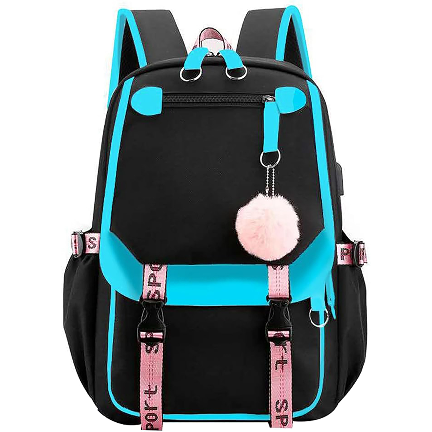 Middle School Student Backpack with USB 2