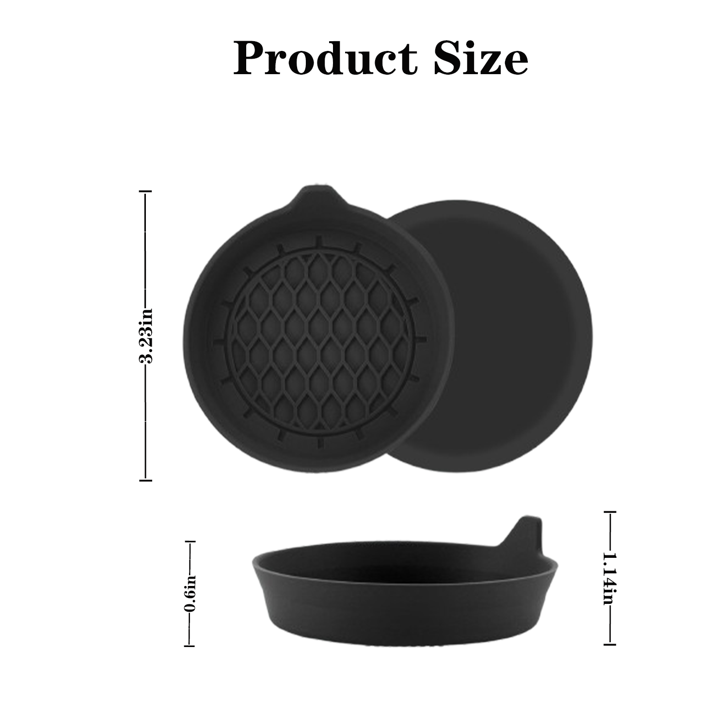 Set of 4 Car Cup Mat 3