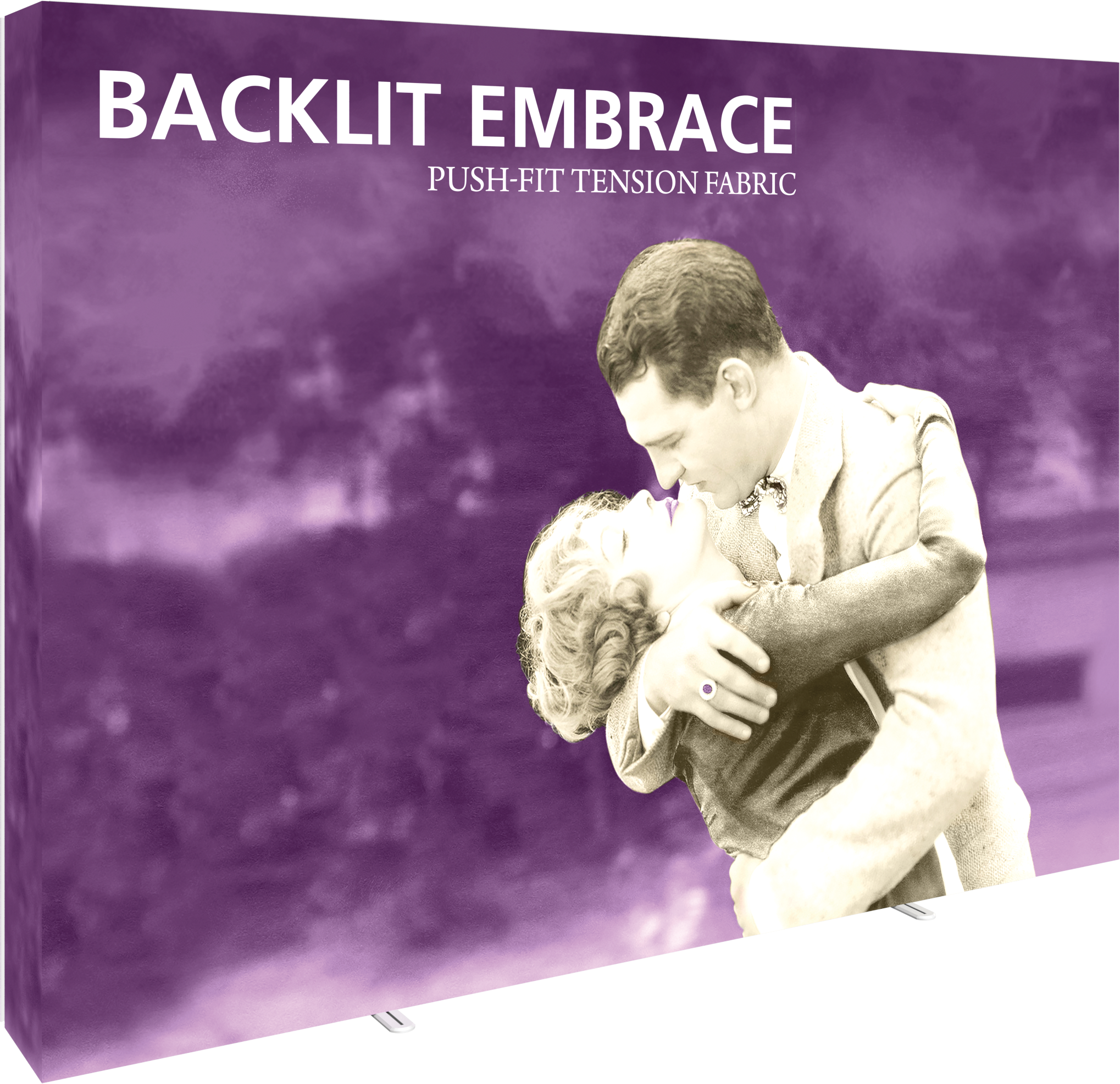 Backlit Embrace 10ft. Display Single-Sided 1