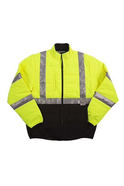Xtreme Visibility Puffer Quilted Jacket