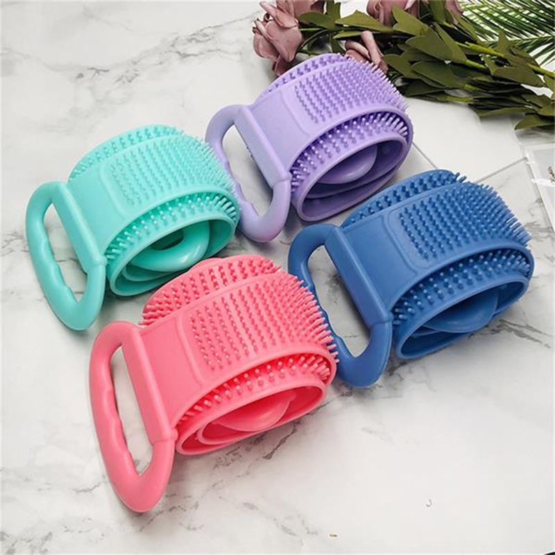 Lengthened Silicone Exfoliating Shower Towel 3