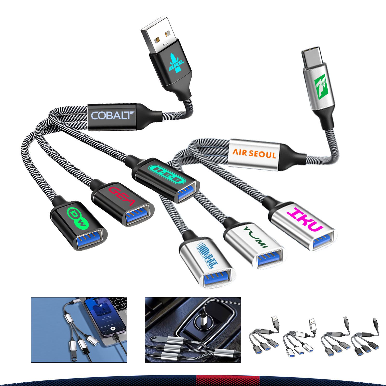 Sirue 3in1 USB Hub 5