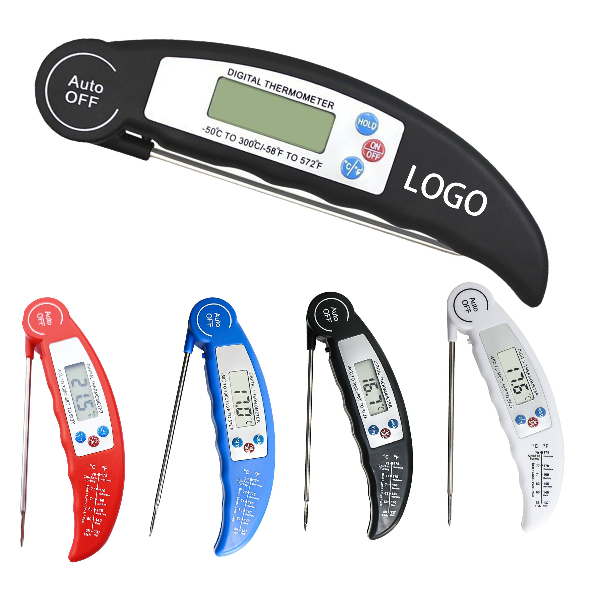 Outdoor Barbecue Temperature Gauge 2