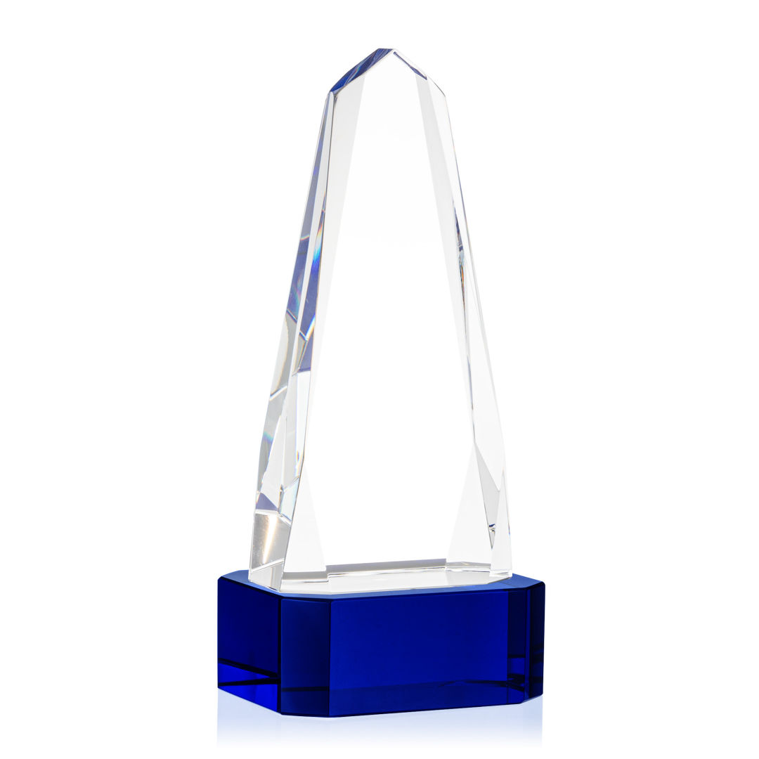 Geneva VividPrint™ Award on Base - Blue 10