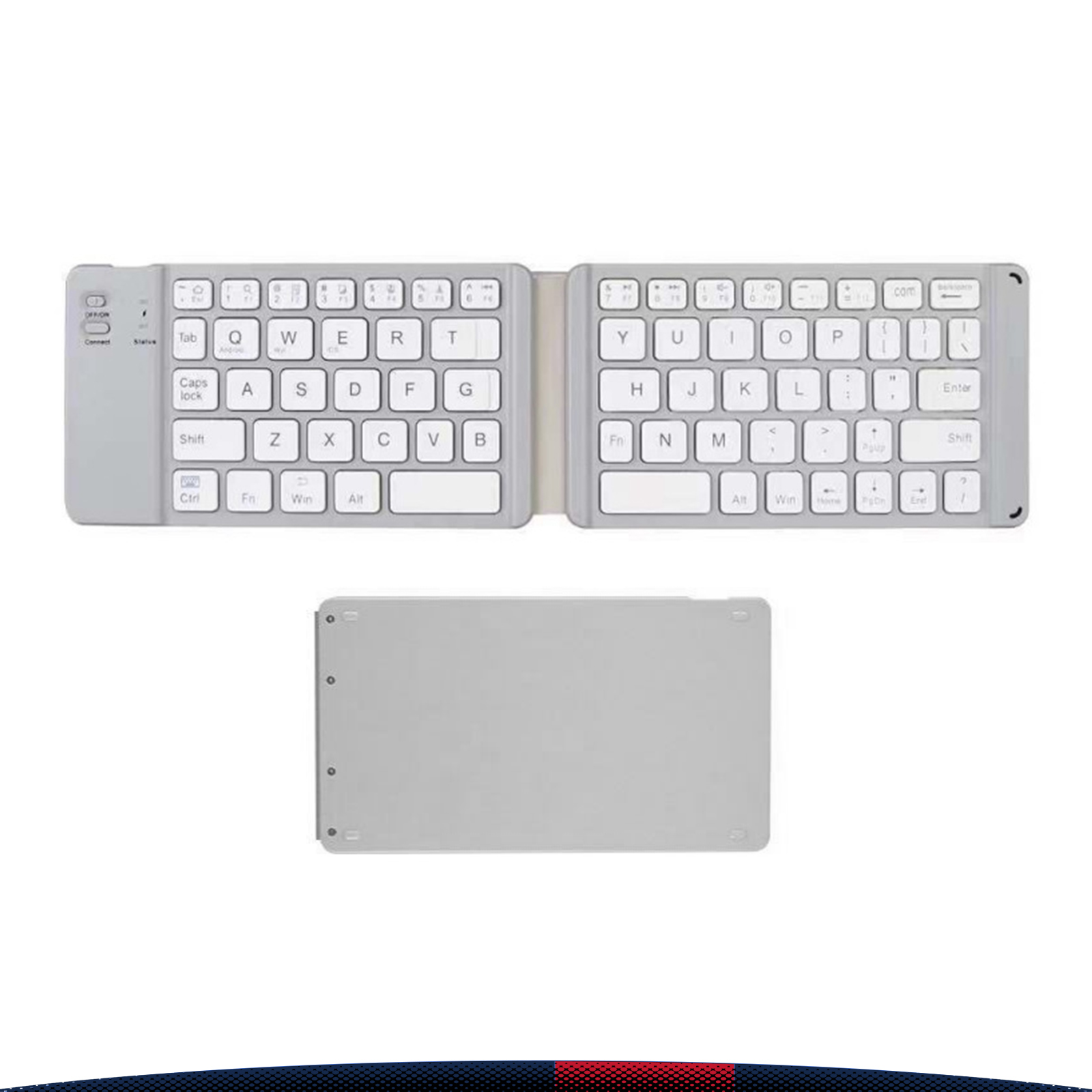 Bi-Fold Bluetooth Keyboard 3