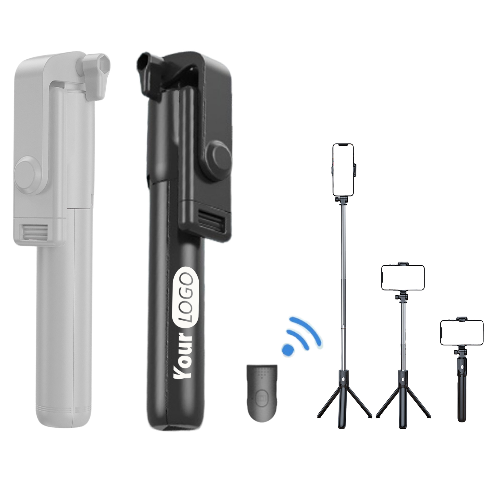 Extendable Remote-Controlled Selfie Stick with Tripod Stand 4
