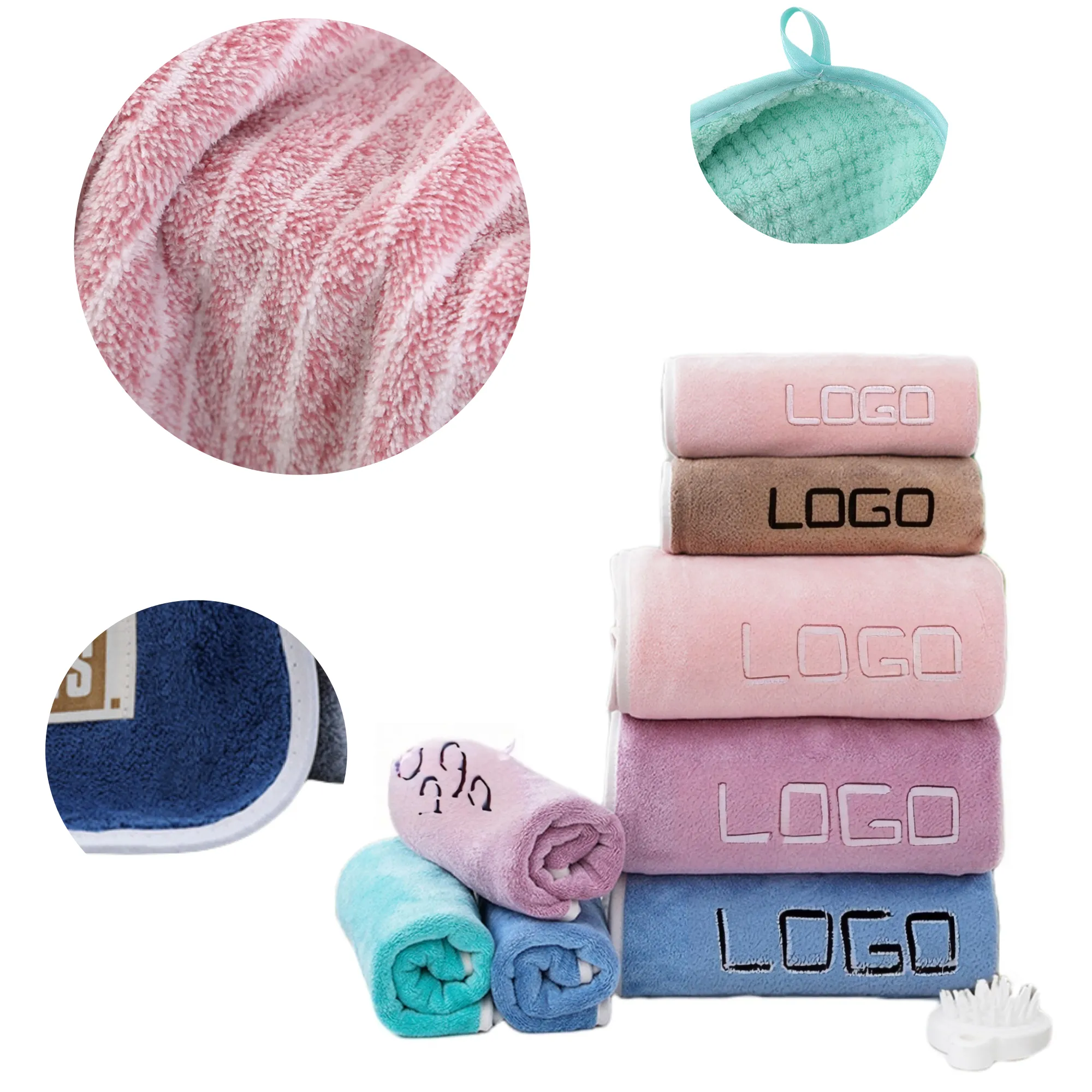 Coral Fleece Exercise And Fitness Cooling Towel 4