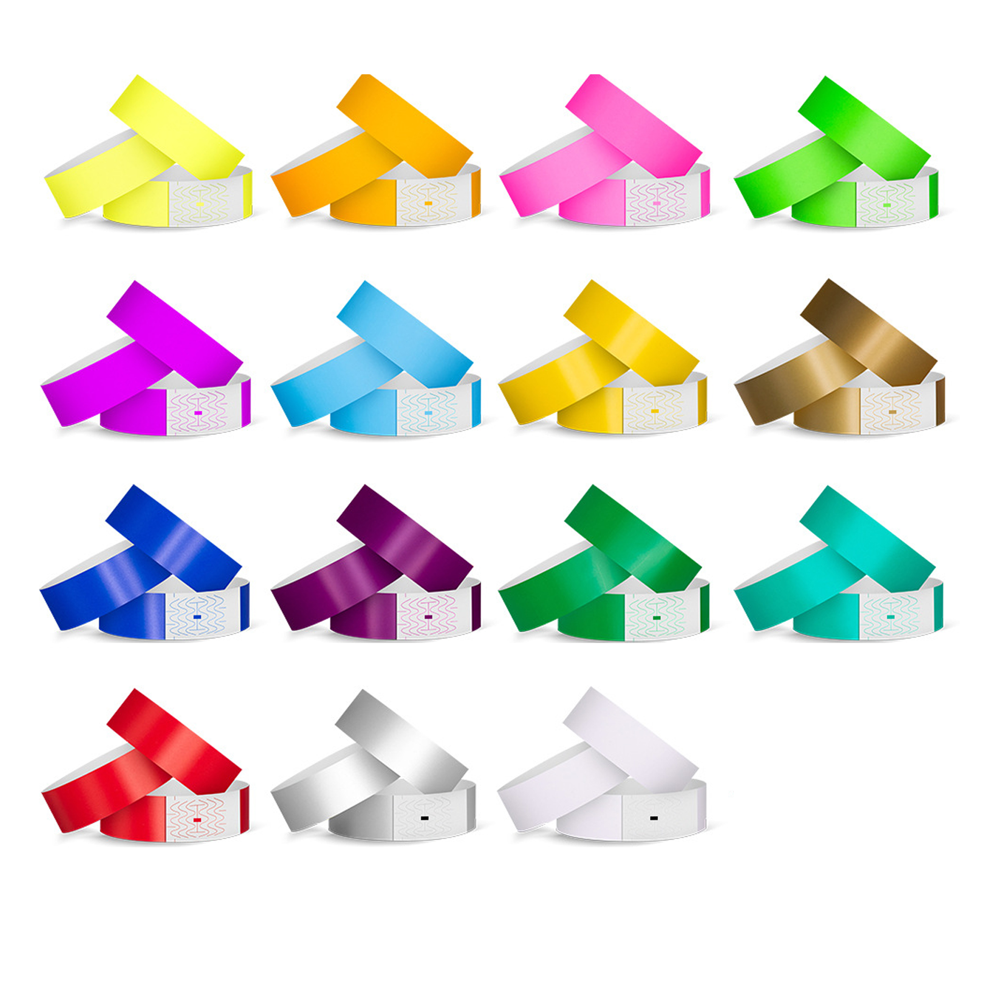 MOQ 100 PCS Custom Event Wristbands 3