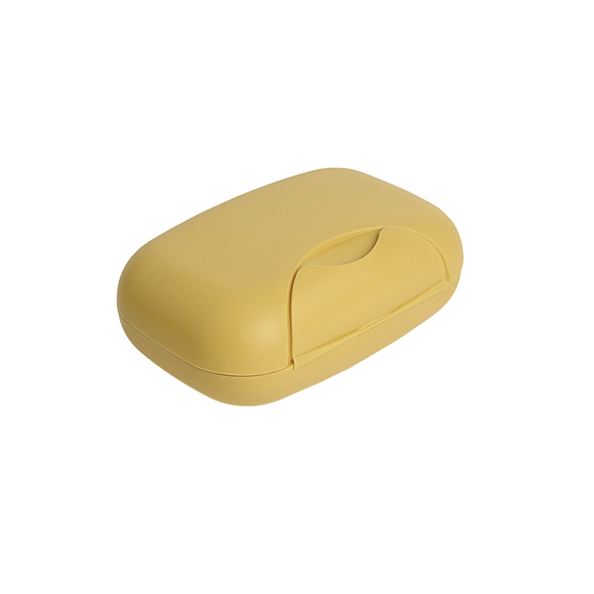 Travel Soap Case With Snap Lid Polypropylene 4.8" 7